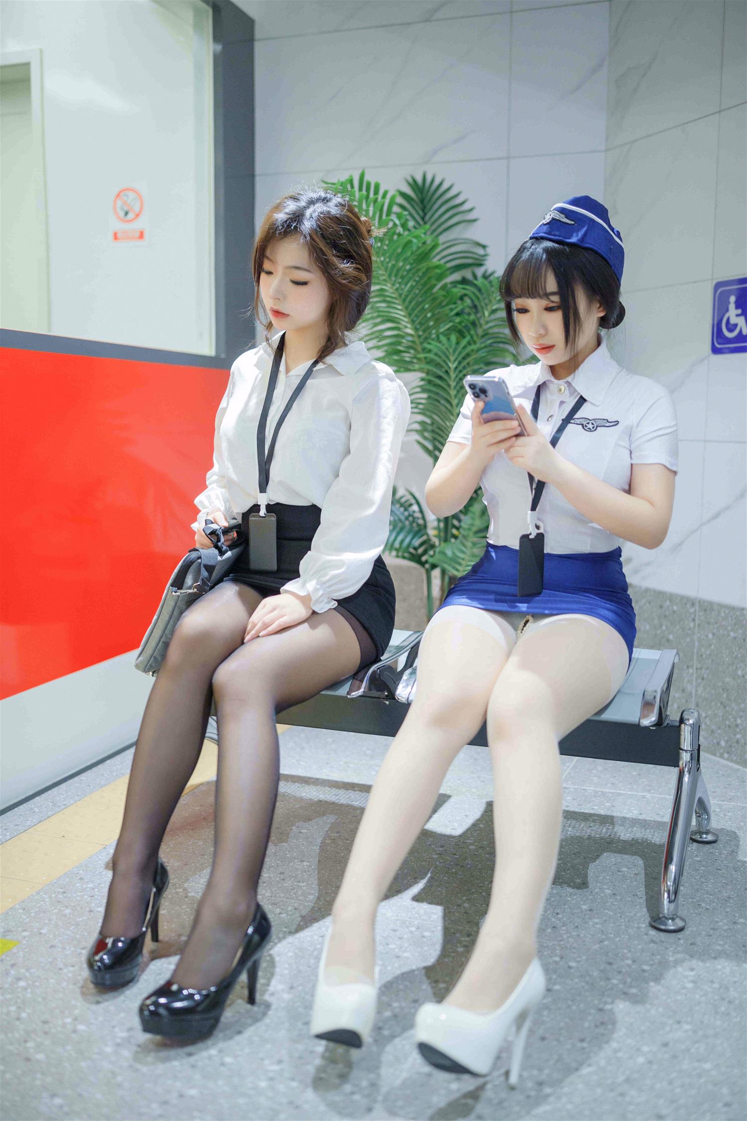 yuuhui玉汇 &胡桃猫 电车 [164P6V-2.92GB]