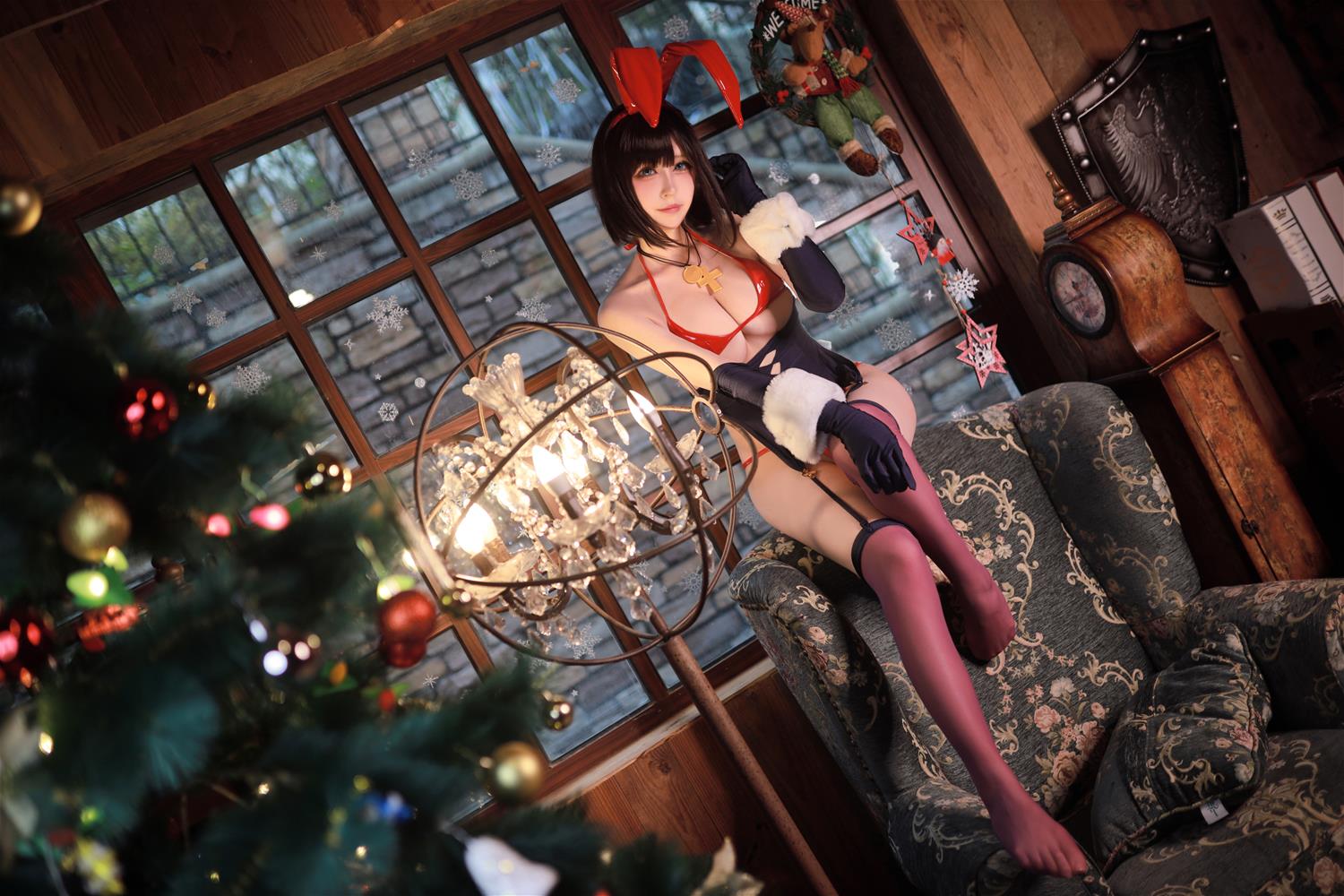 黑白御猫 魔太郎圣诞兔子 [35P-413MB]