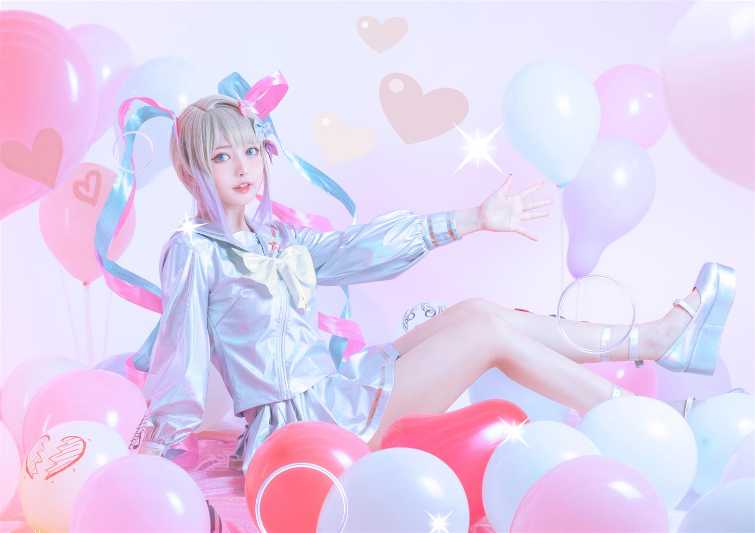 黑猫猫 超天酱 [16P-88MB]