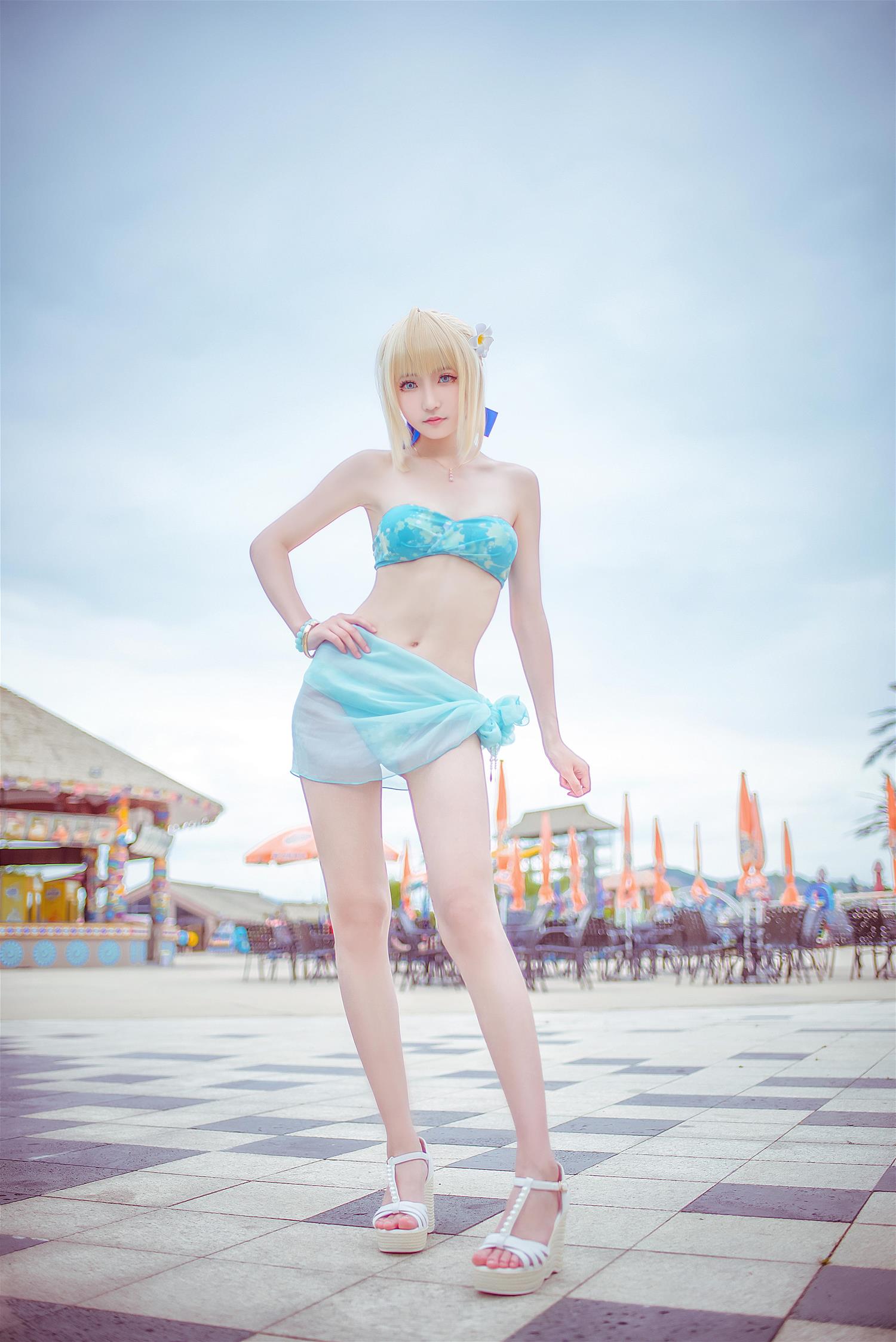 这个泡泡就是逊啦 阿尔托莉雅泳装 [14P-26MB]