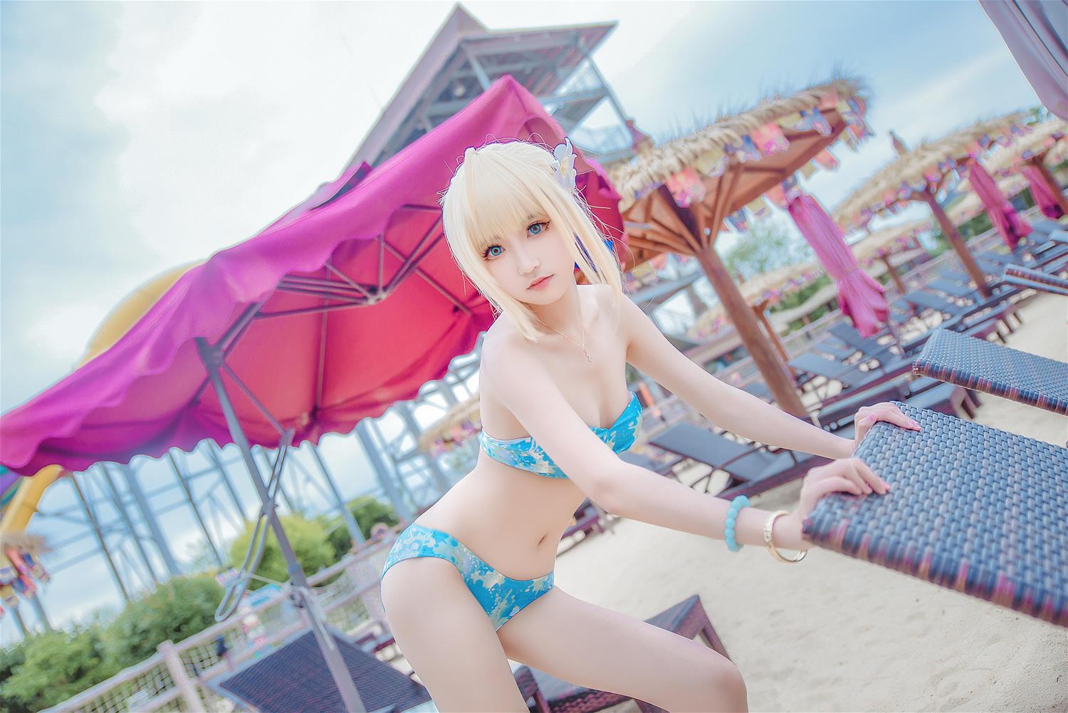 这个泡泡就是逊啦 阿尔托莉雅泳装 [14P-26MB]