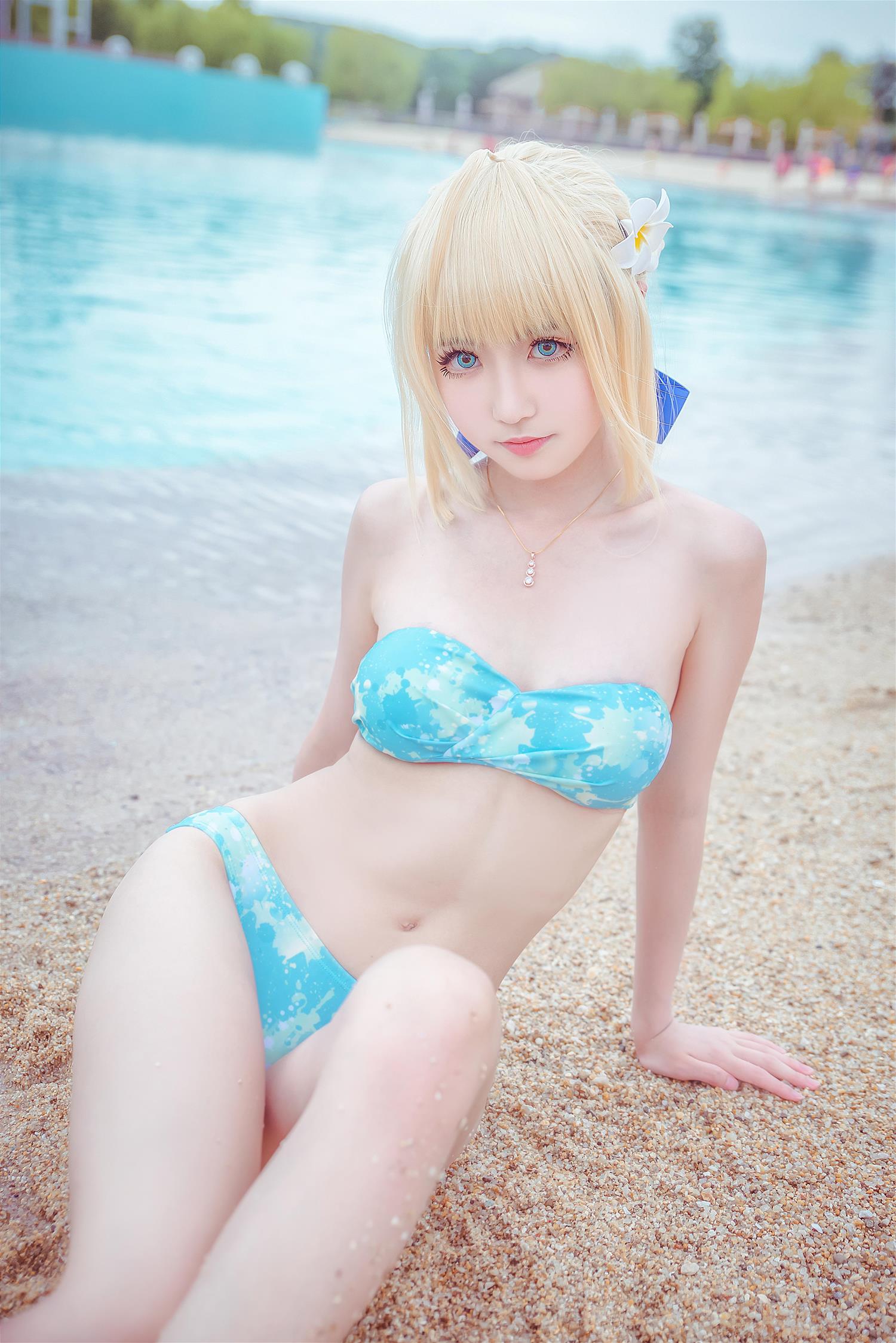 这个泡泡就是逊啦 阿尔托莉雅泳装 [14P-26MB]