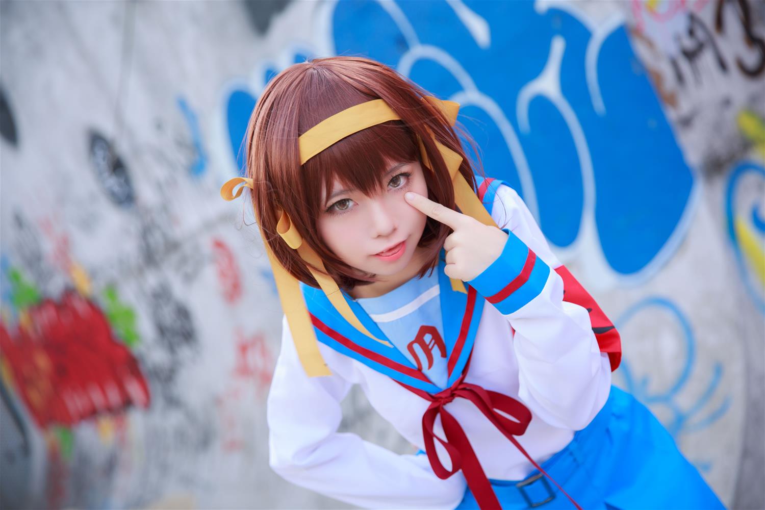 G44不会受伤 凉宫 制服 [20P-51MB]