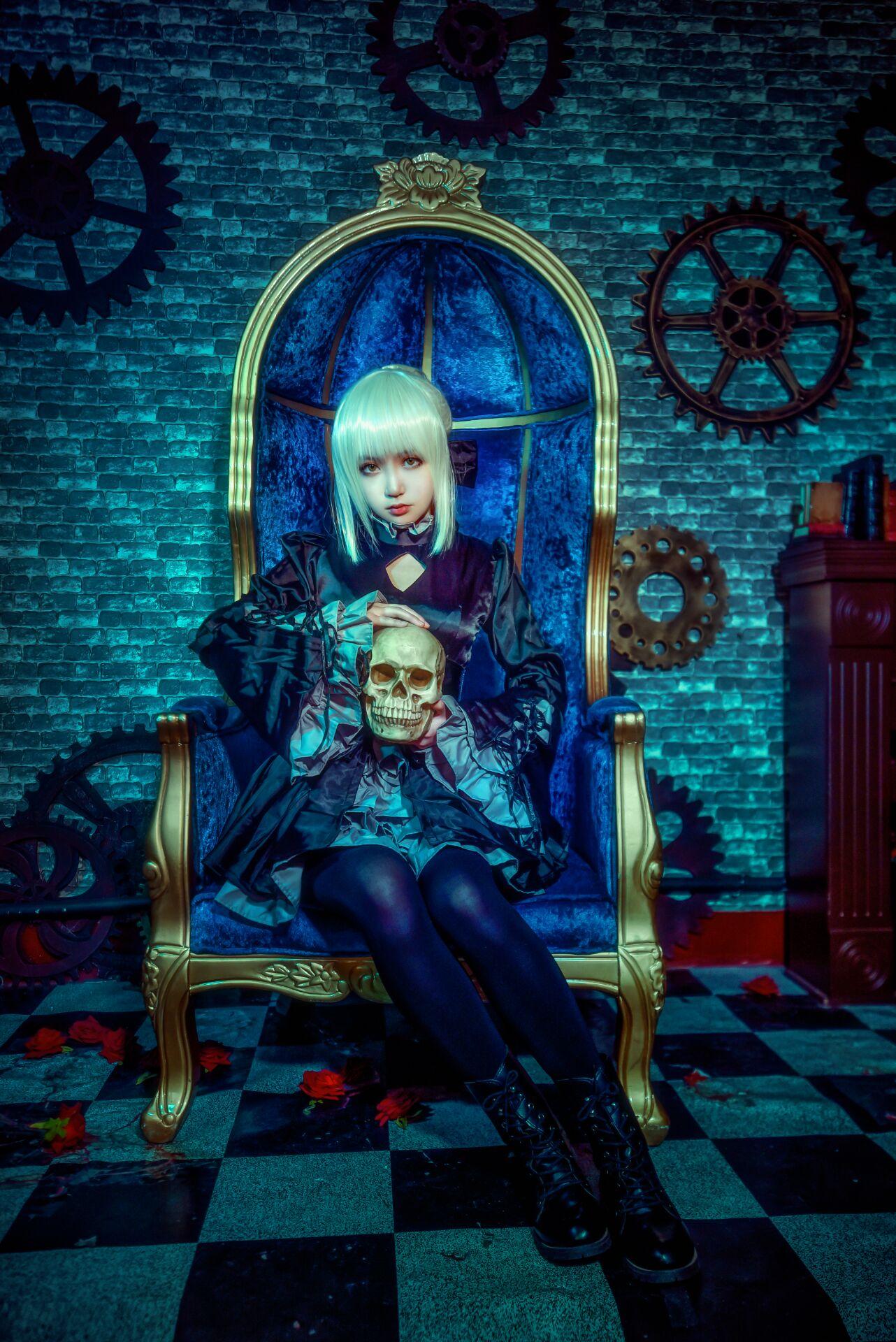 这个泡泡就是逊啦 吾王_黑SABER_阿尔托莉雅 [11P-3MB]