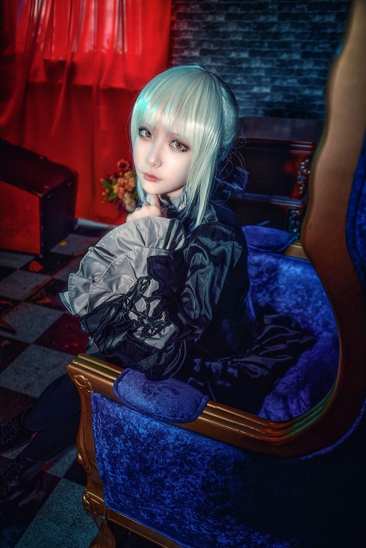 这个泡泡就是逊啦 吾王_黑SABER_阿尔托莉雅 [11P-3MB]