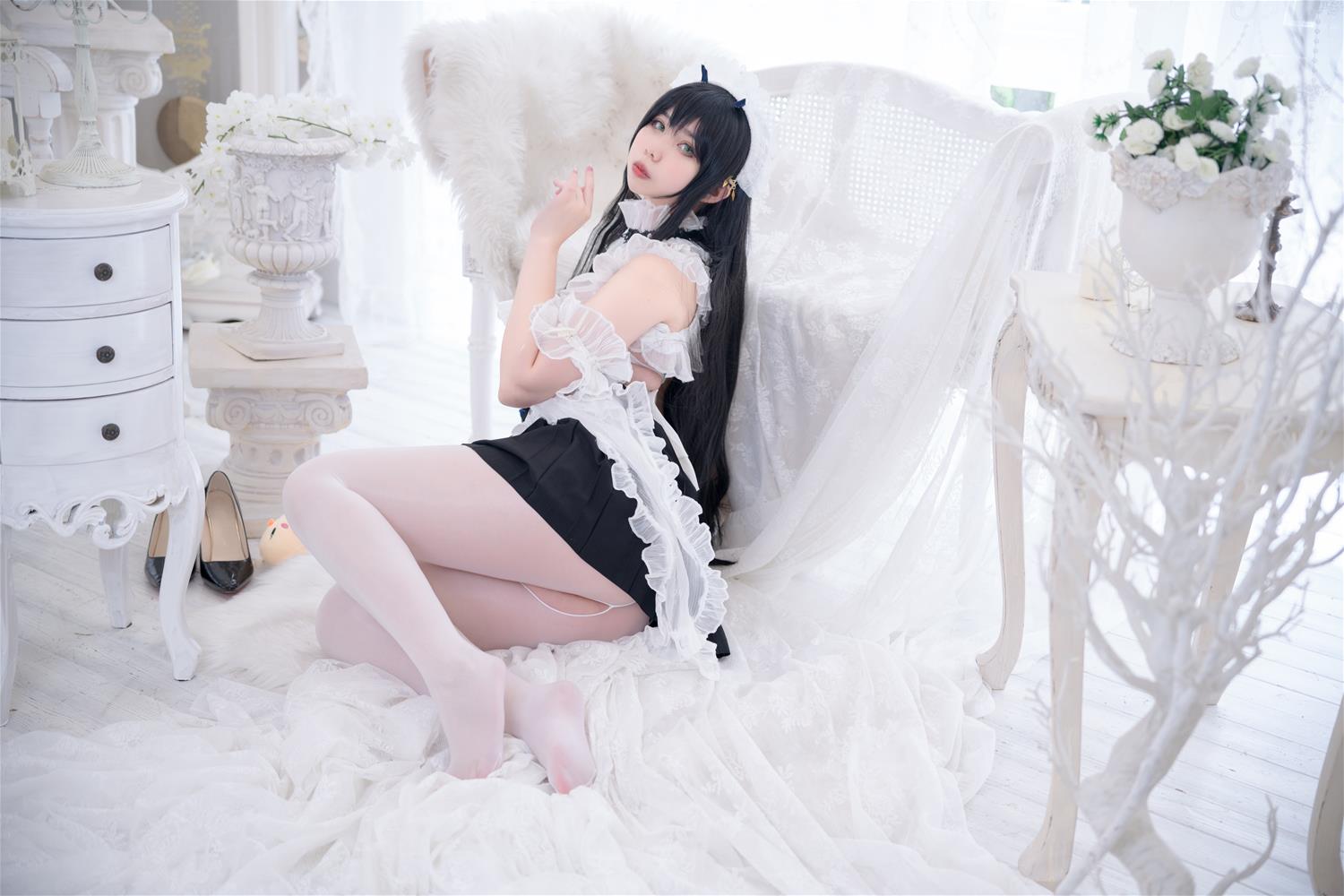 Meroko_魅瞳 碧蓝航线 不挠女仆没干劲的小姐姐 [53P-744MB]