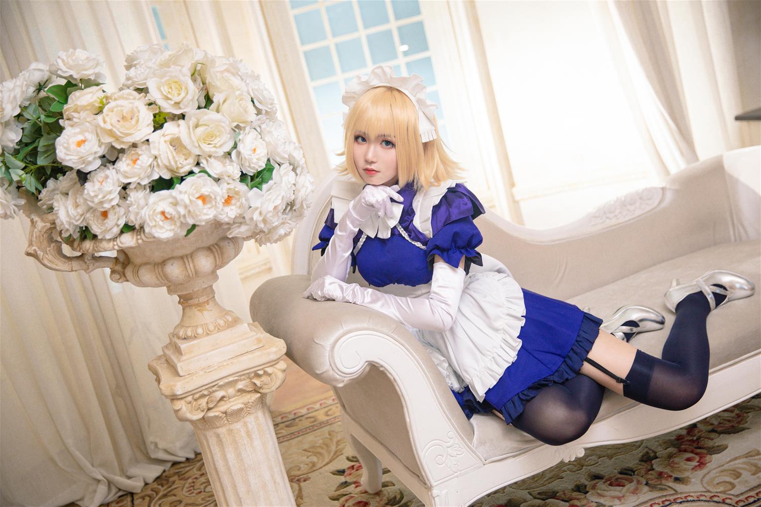 这个泡泡就是逊啦 贞德 女仆 [11P-16MB]