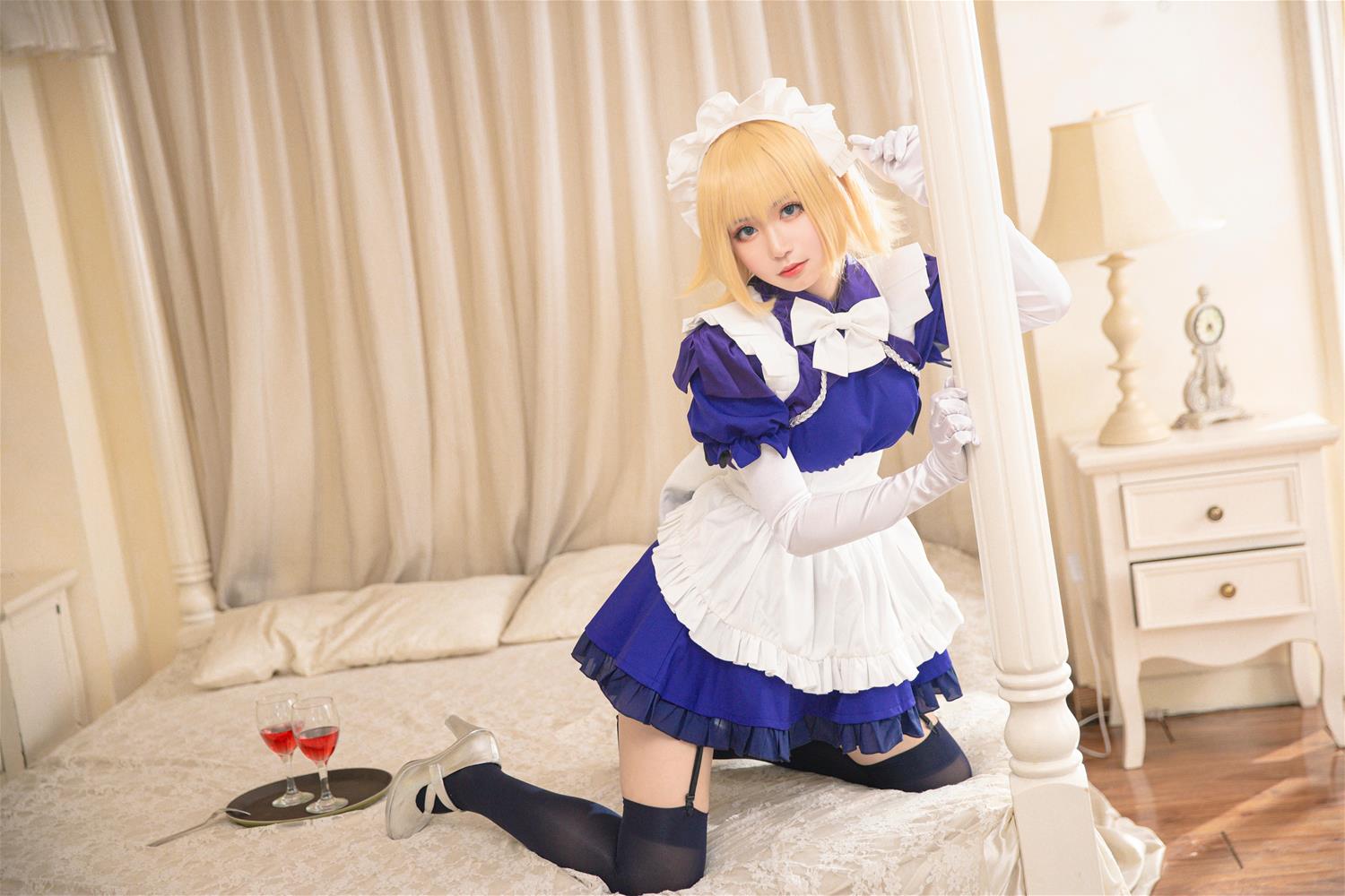 这个泡泡就是逊啦 贞德 女仆 [11P-16MB]