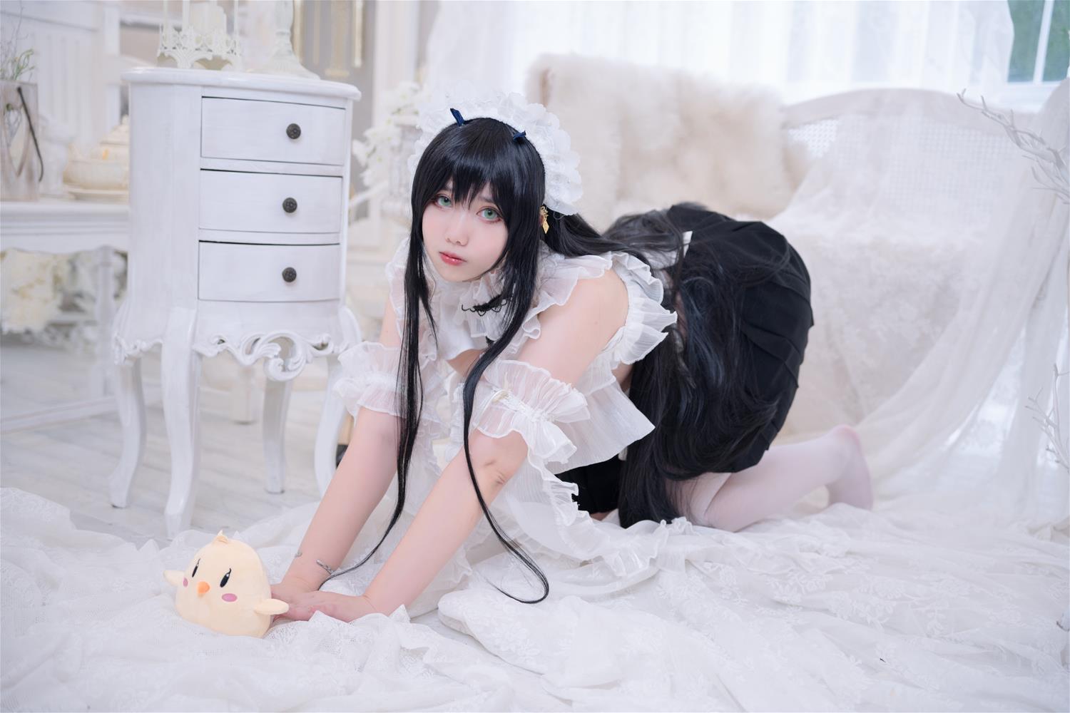 Meroko_魅瞳 碧蓝航线 不挠女仆没干劲的小姐姐 [53P-744MB]