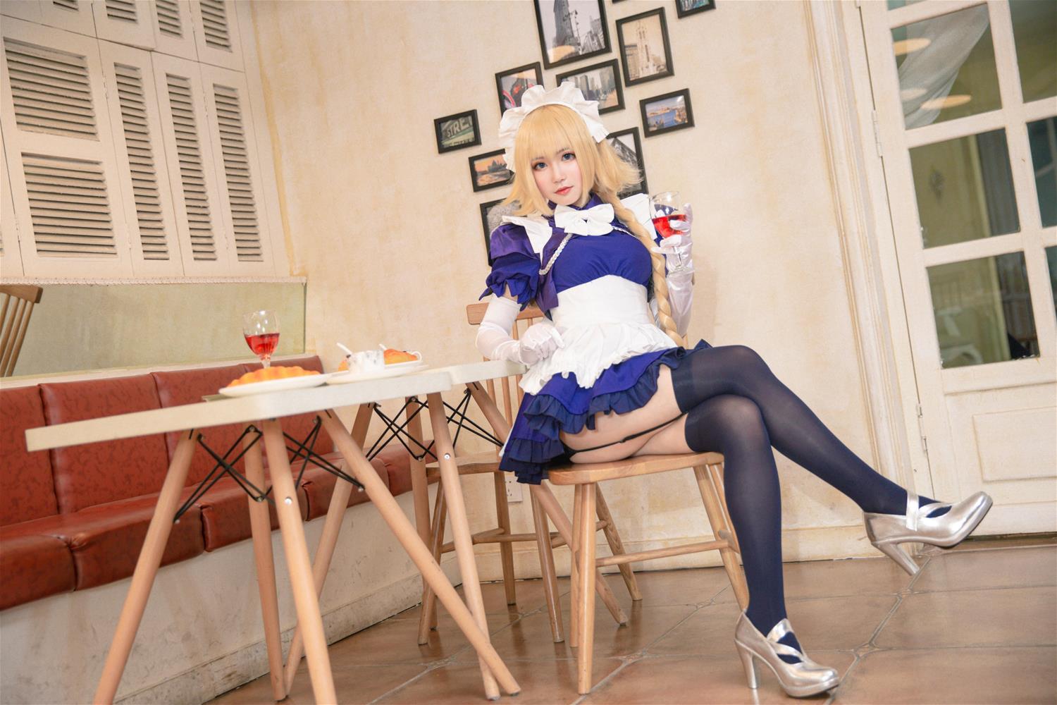 这个泡泡就是逊啦 贞德 女仆 [11P-16MB]