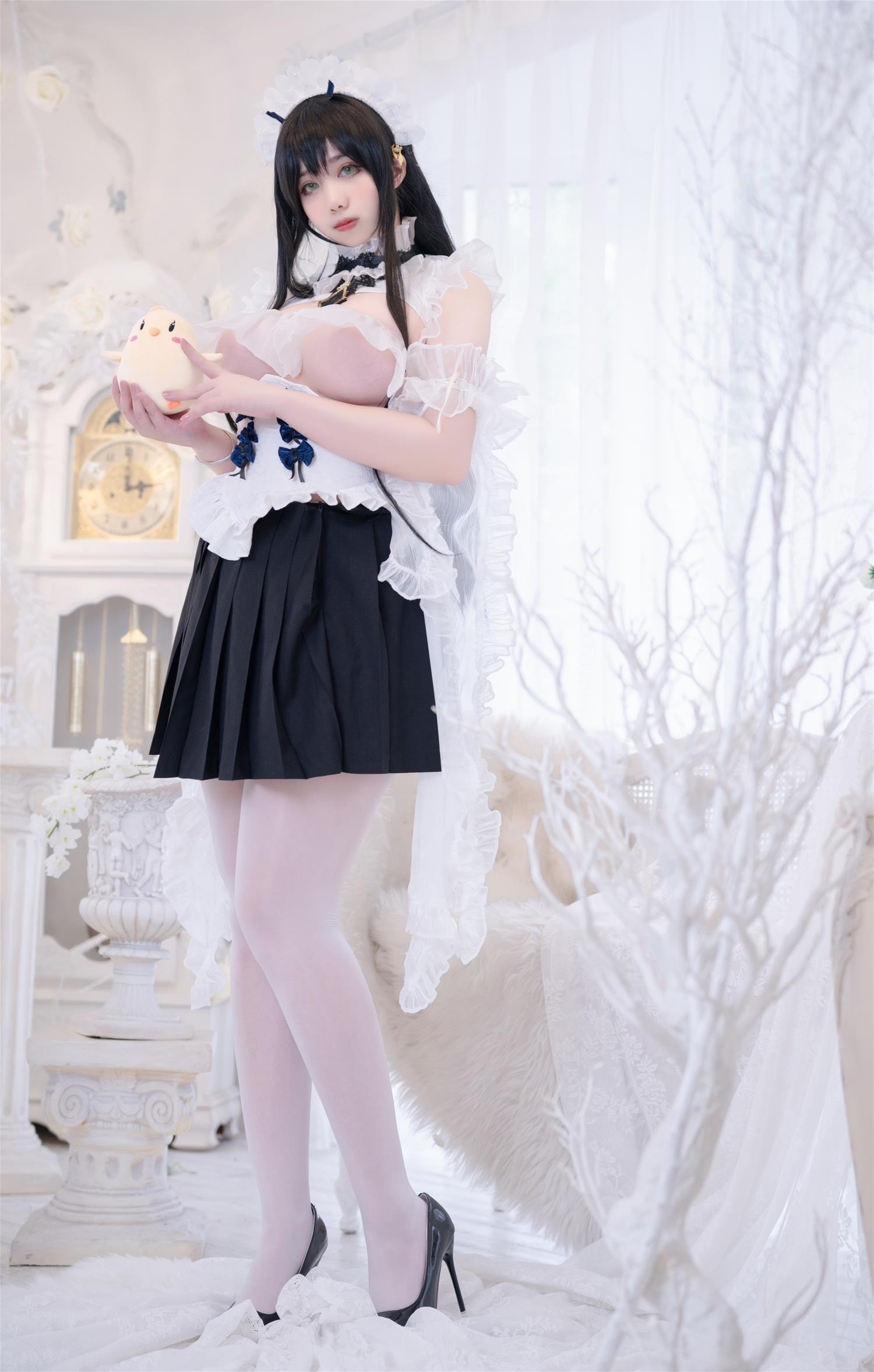 Meroko_魅瞳 碧蓝航线 不挠女仆没干劲的小姐姐 [53P-744MB]