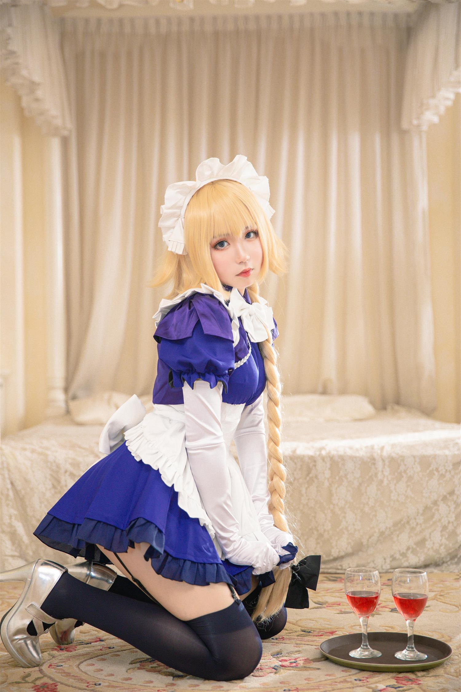 这个泡泡就是逊啦 贞德 女仆 [11P-16MB]