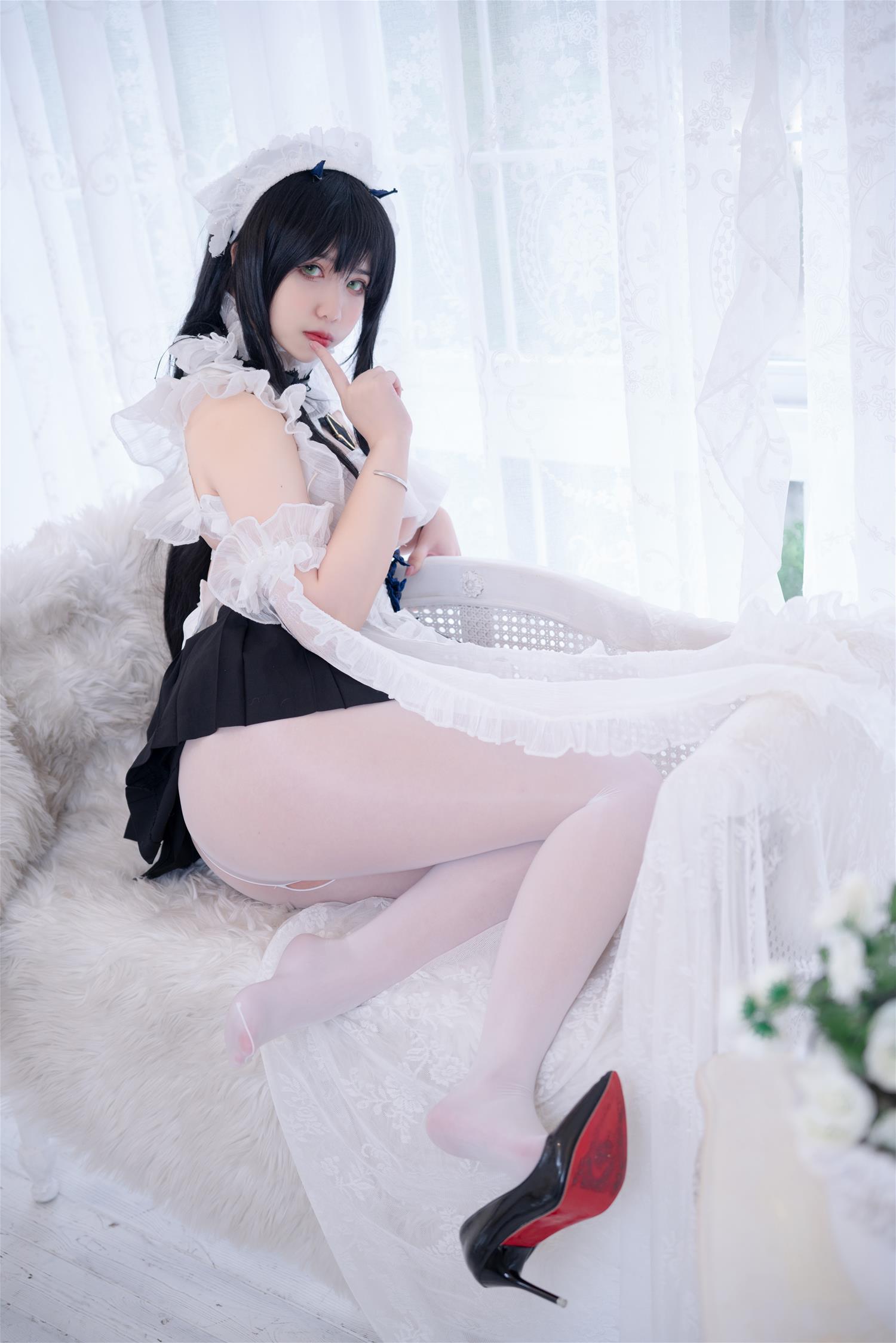 Meroko_魅瞳 碧蓝航线 不挠女仆没干劲的小姐姐 [53P-744MB]