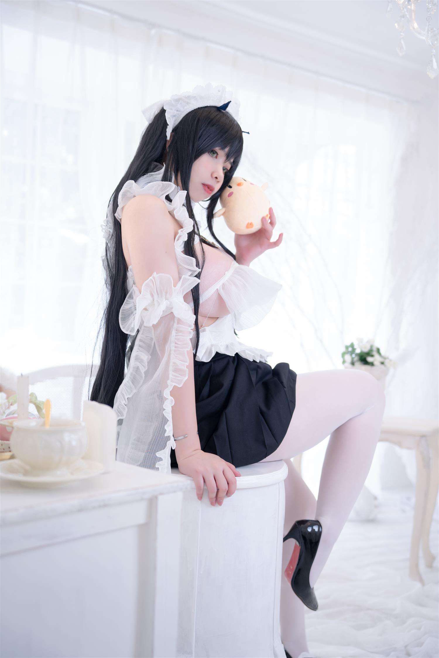 Meroko_魅瞳 碧蓝航线 不挠女仆没干劲的小姐姐 [53P-744MB]