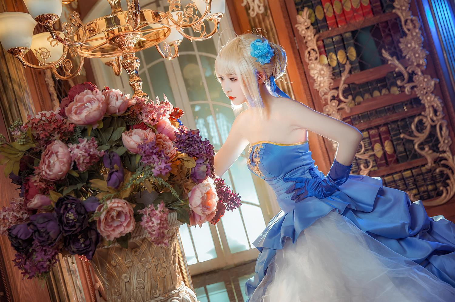 这个泡泡就是逊啦 阿尔托莉雅 十周年礼服 [17P-32MB]