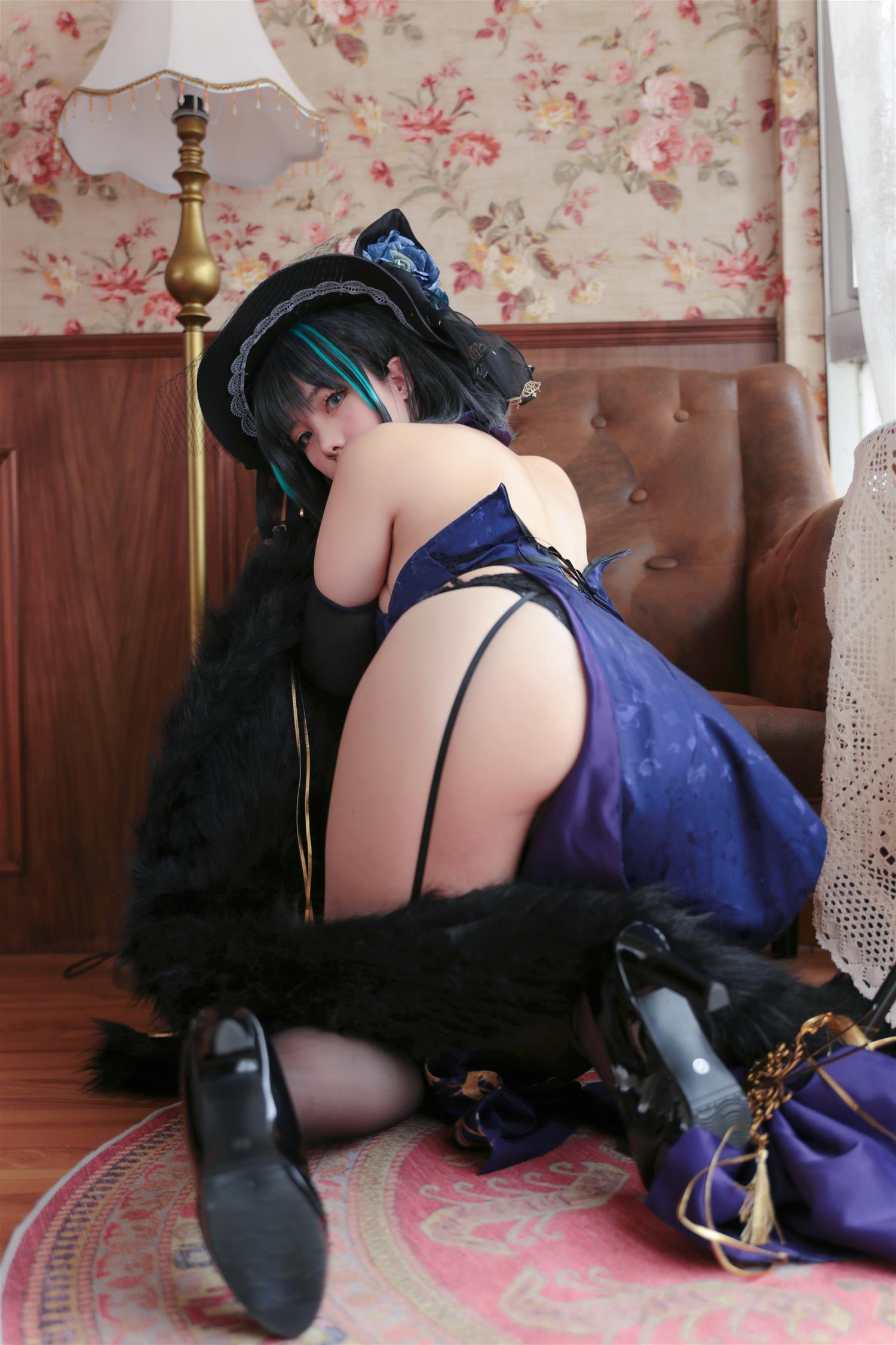 Meroko_魅瞳 柴郡旗袍 [33P-288MB]