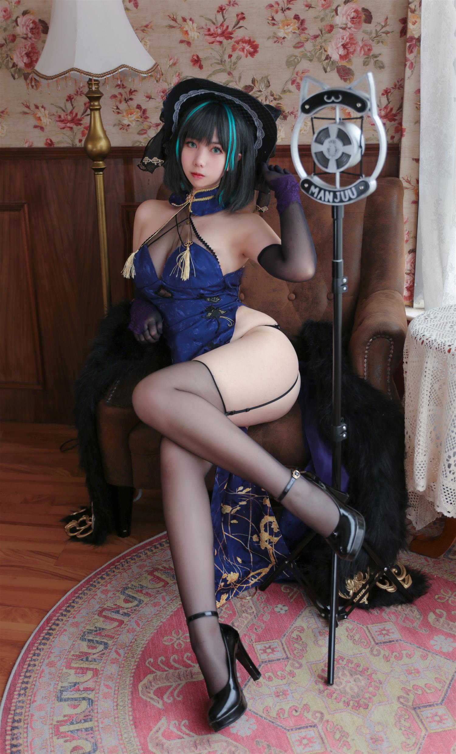 Meroko_魅瞳 柴郡旗袍 [33P-288MB]