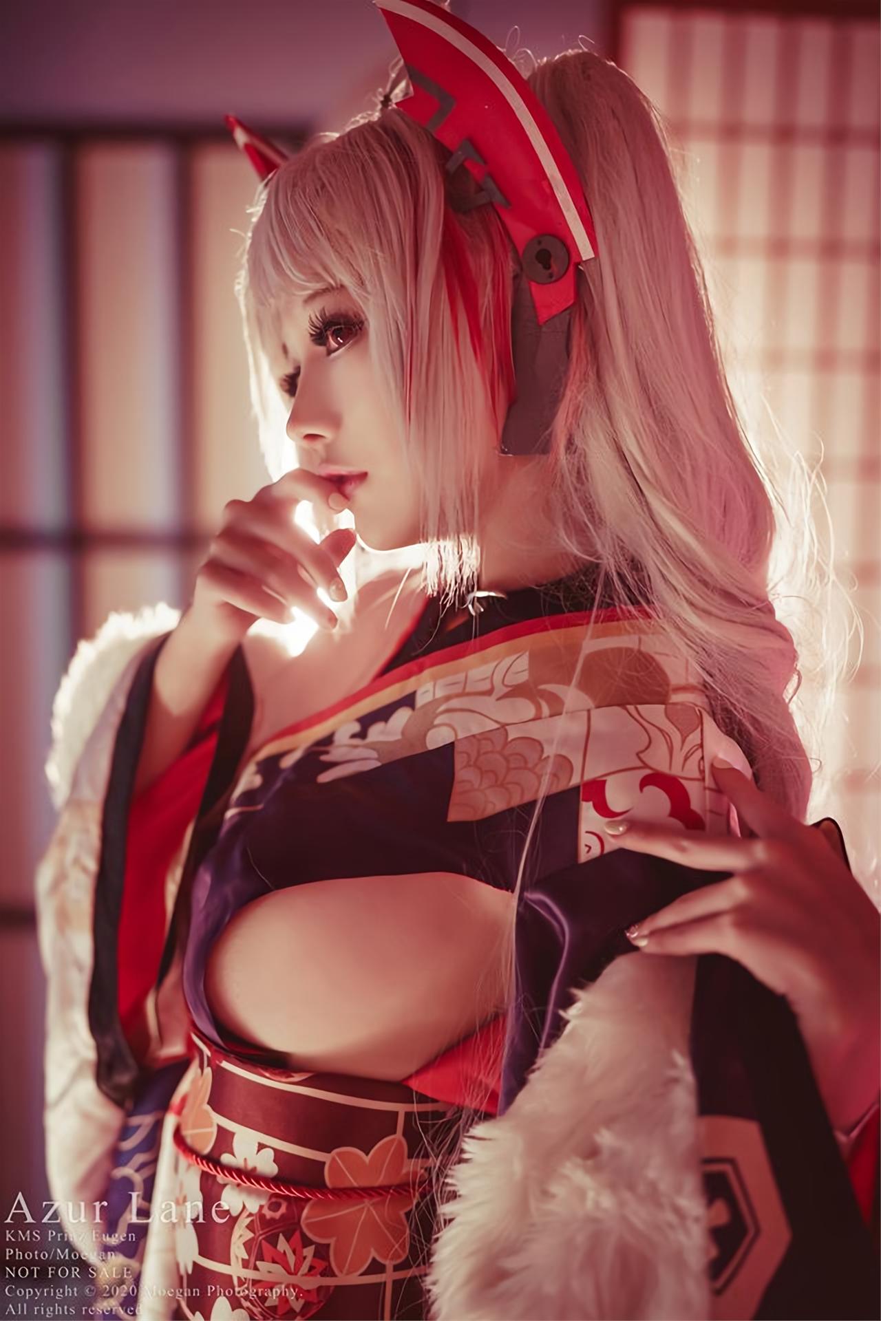 沖田凜花Okita Rinka Azur Lane KMS Prinz Eugen 百花繚乱 [12P-65MB]