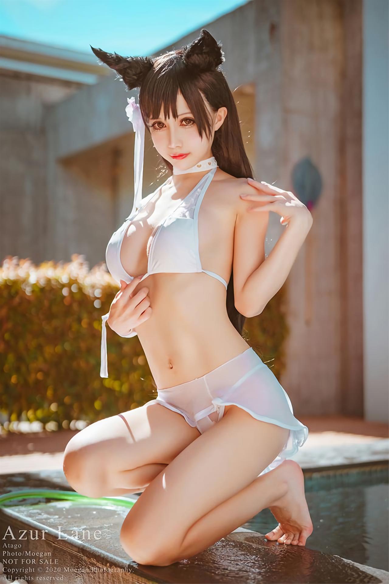 沖田凜花Okita Rinka Azur Lane 爱宕 盛夏進行曲 [14P-25MB]