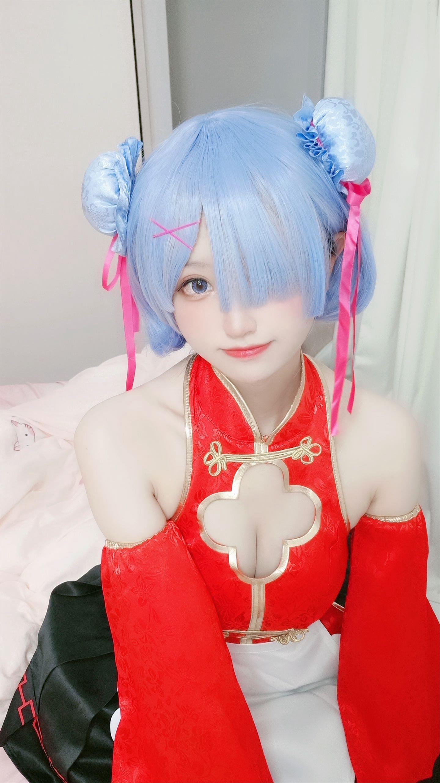 千阳 蕾姆旗袍仆cos [13P-24MB]