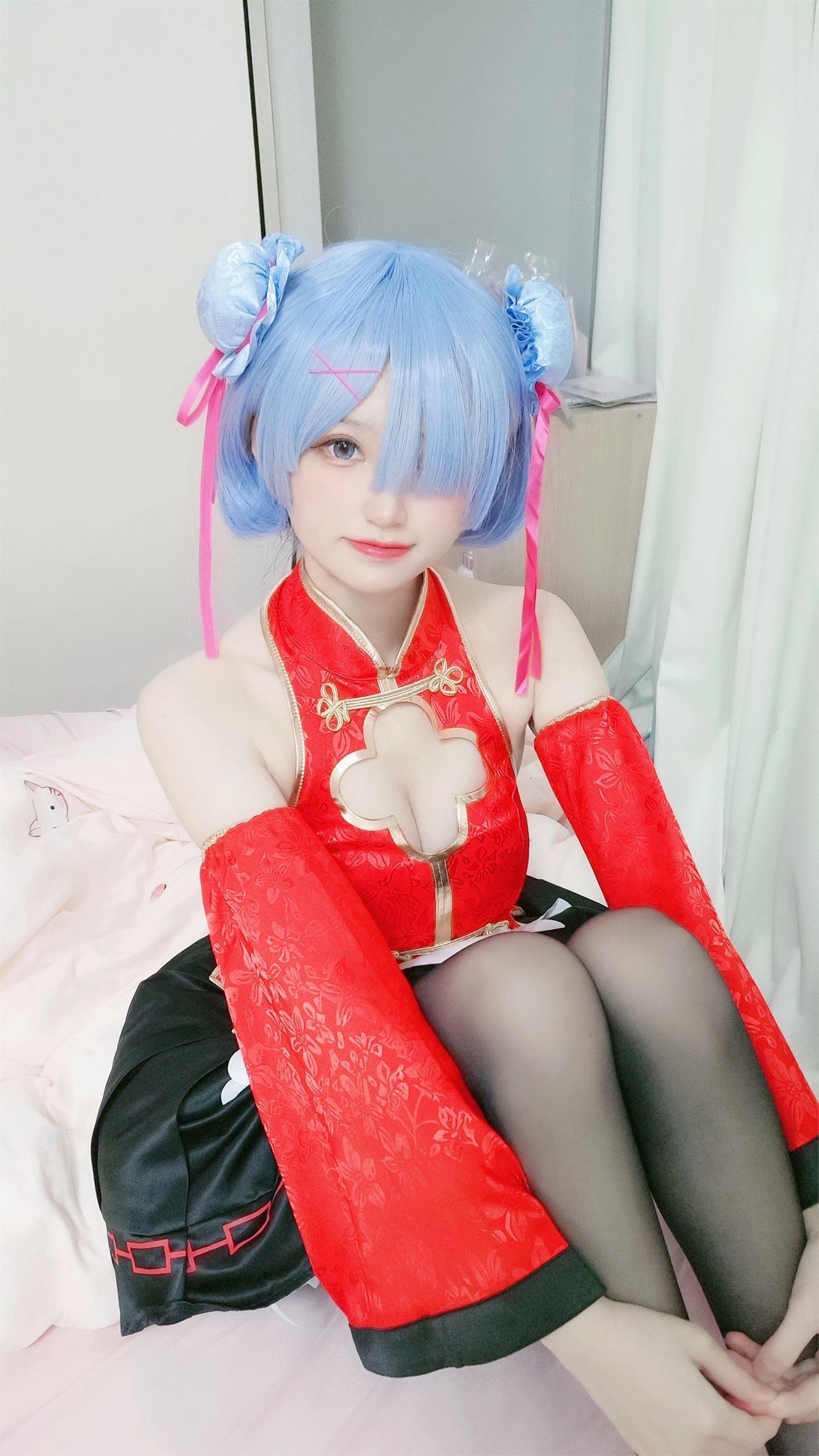 千阳 蕾姆旗袍仆cos [13P-24MB]