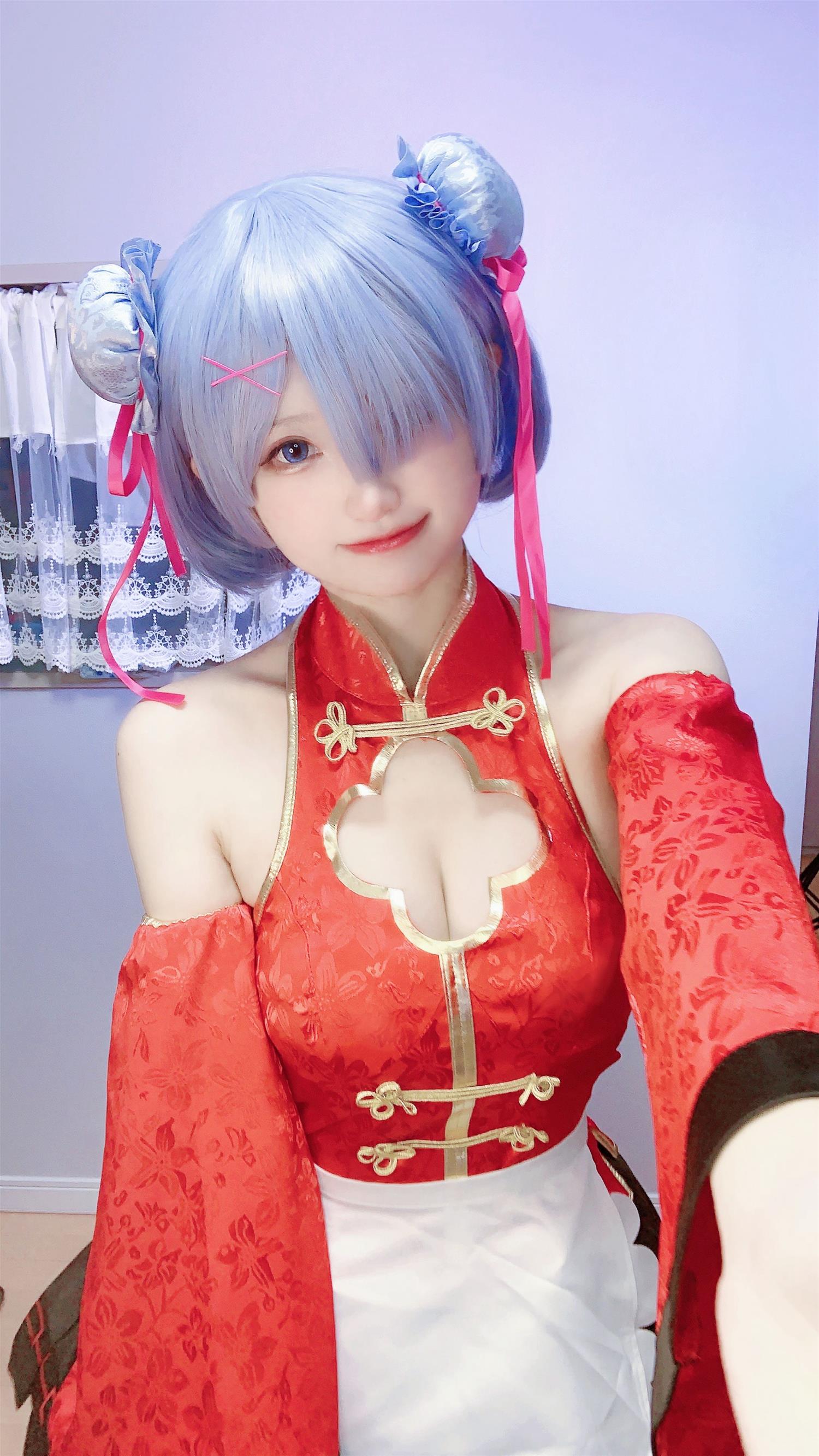 千阳 蕾姆旗袍仆cos [13P-24MB]