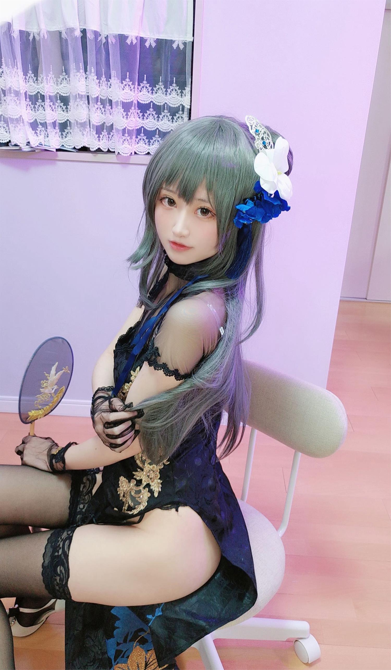 千阳 路易九世旗袍cos [12P-20MB]