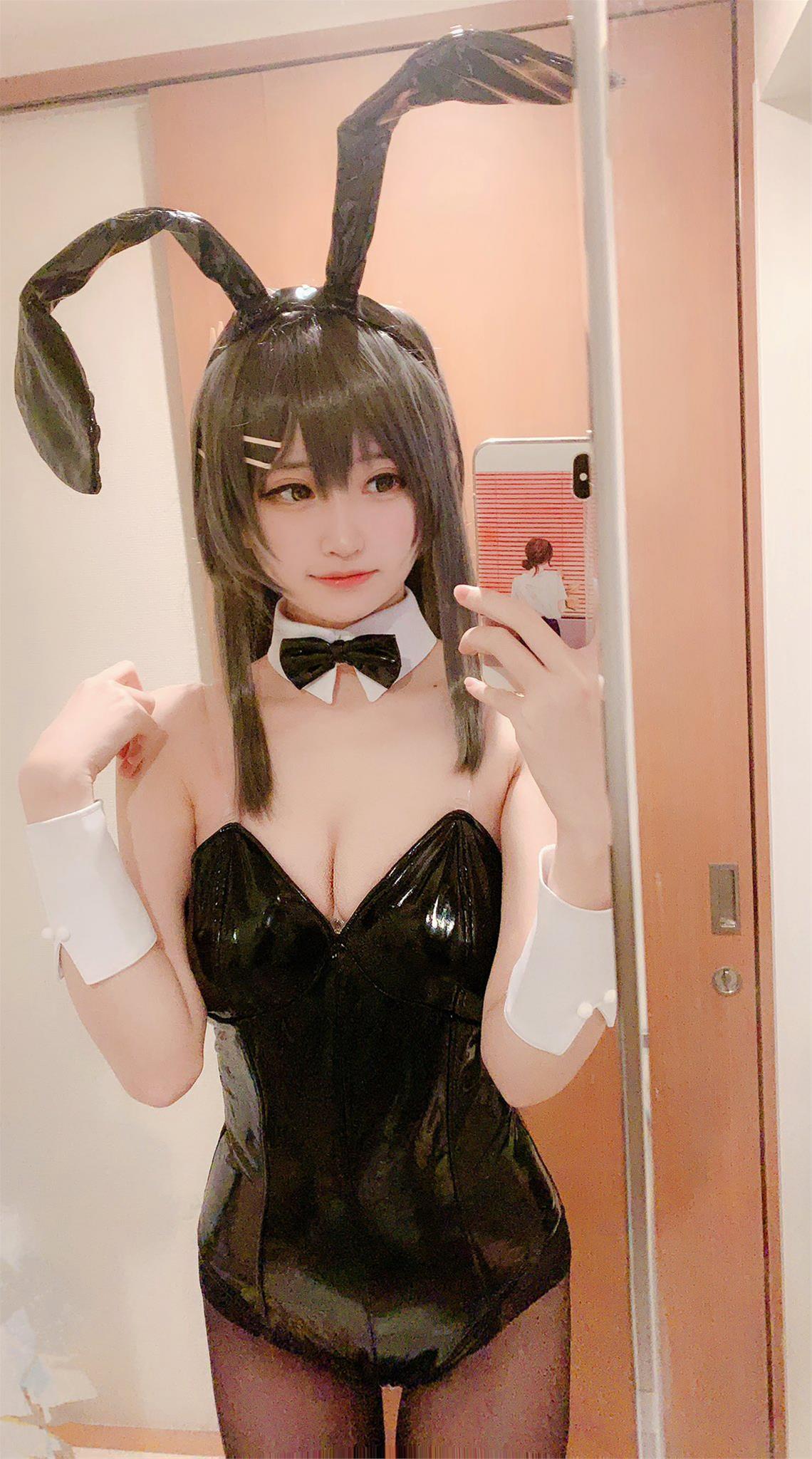 千阳 麻衣学姐兔子装 [19P-57MB]