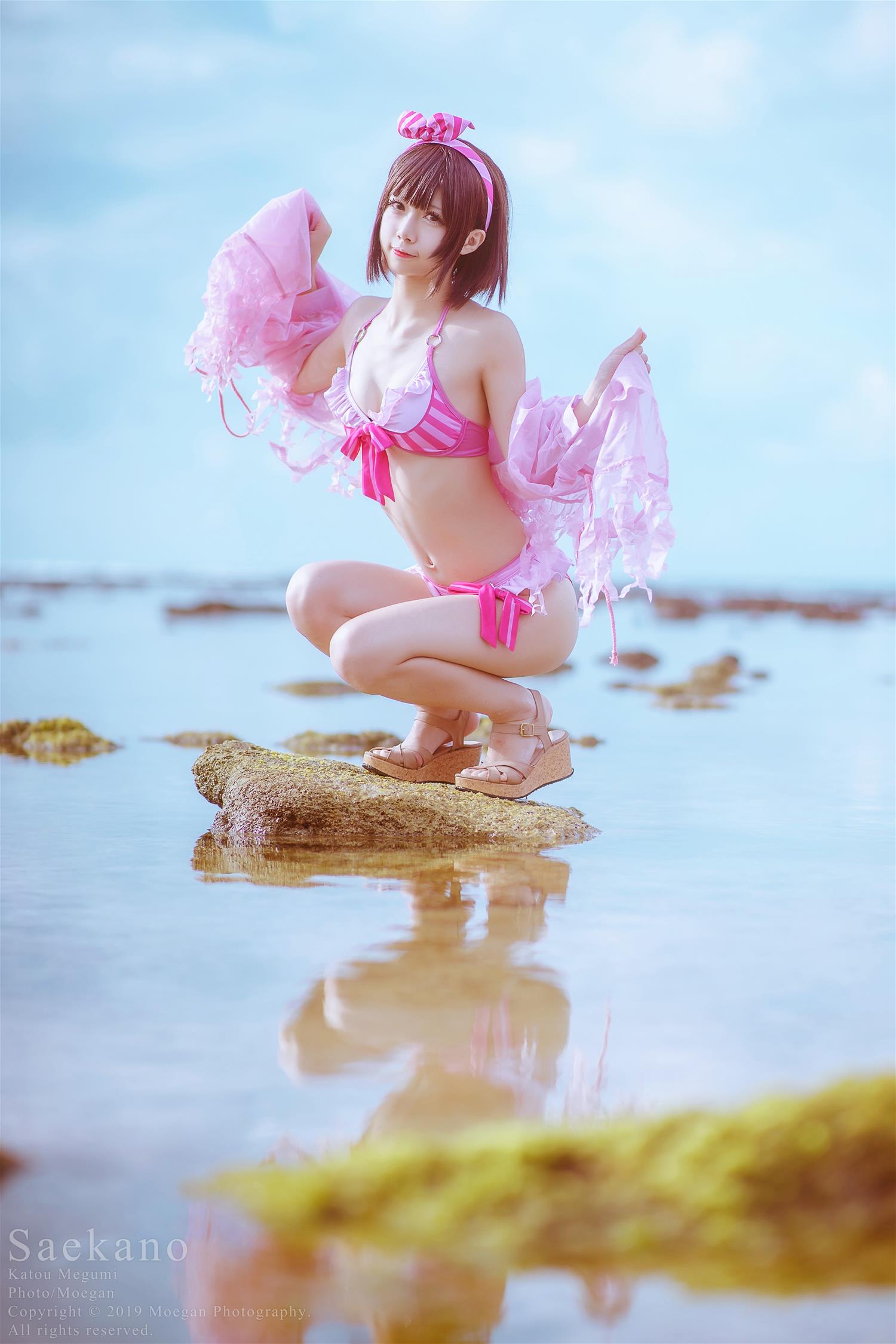 沖田凜花Okita Rinka 加藤恵 水着 [14P-40MB]