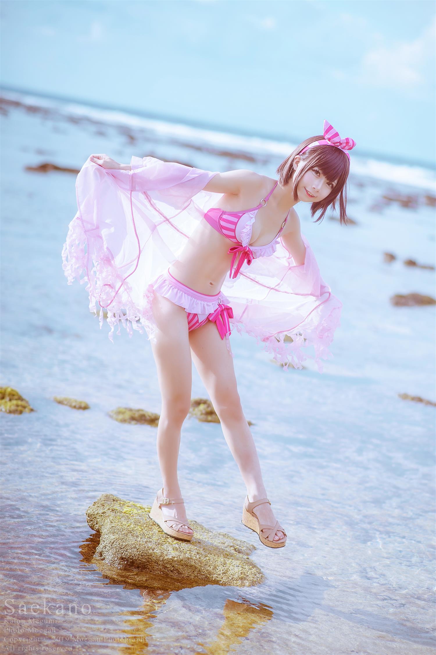 沖田凜花Okita Rinka 加藤恵 水着 [14P-40MB]