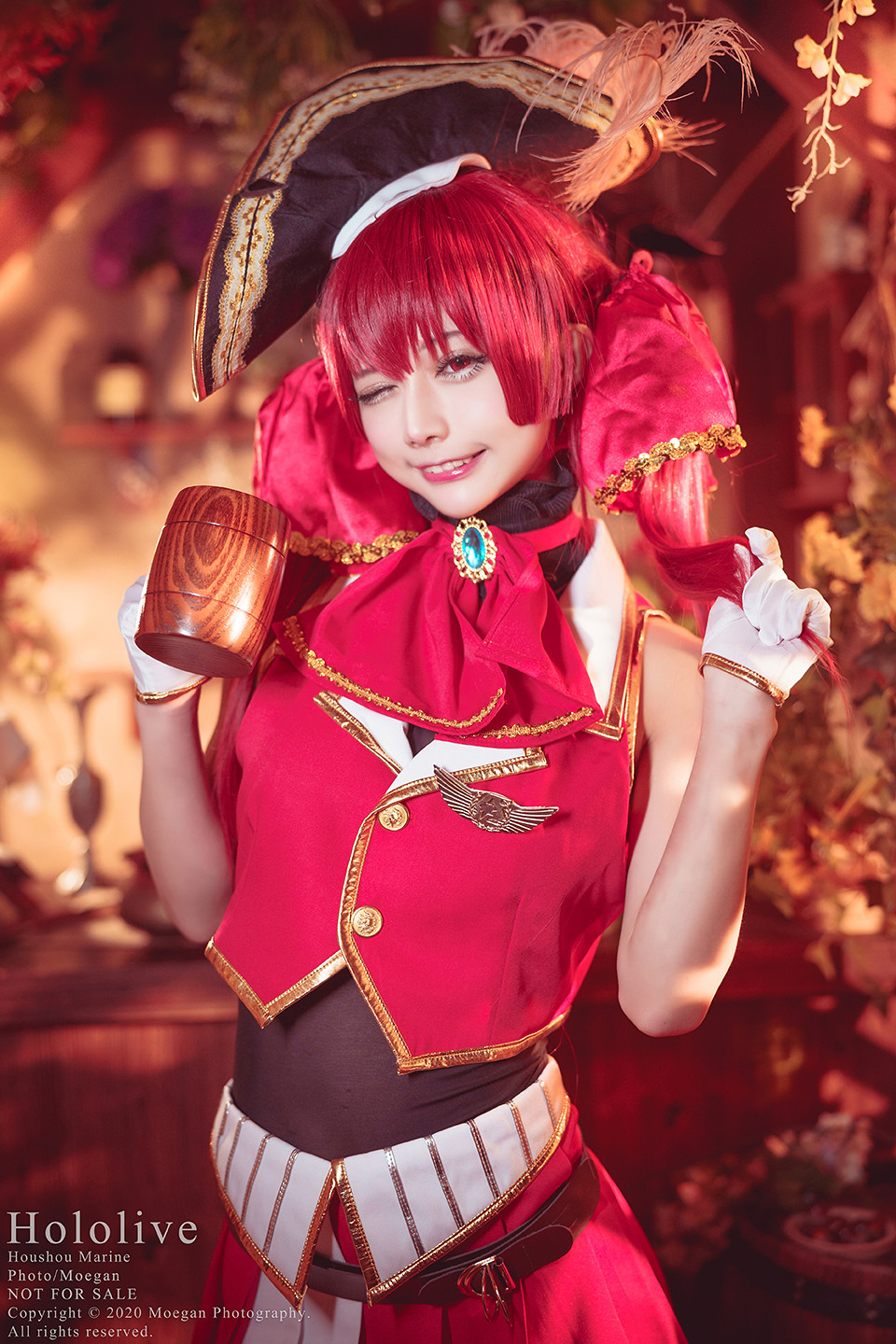 沖田凜花Okita Rinka 宝鐘マリン ホロライブ [15P-5MB]