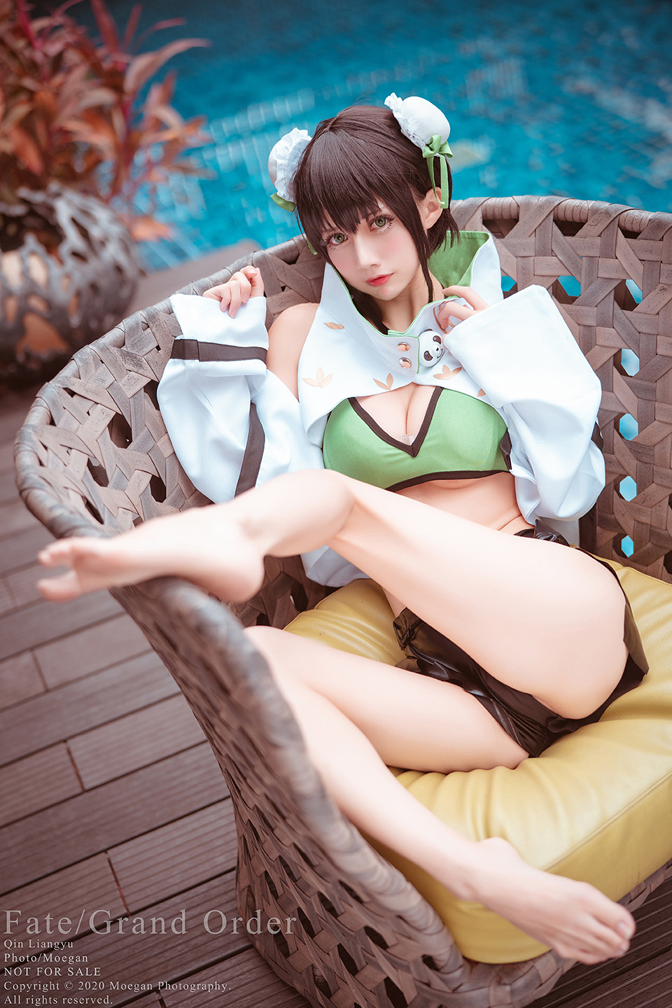 沖田凜花Okita Rinka 秦良玉 水着 [12P-3MB]