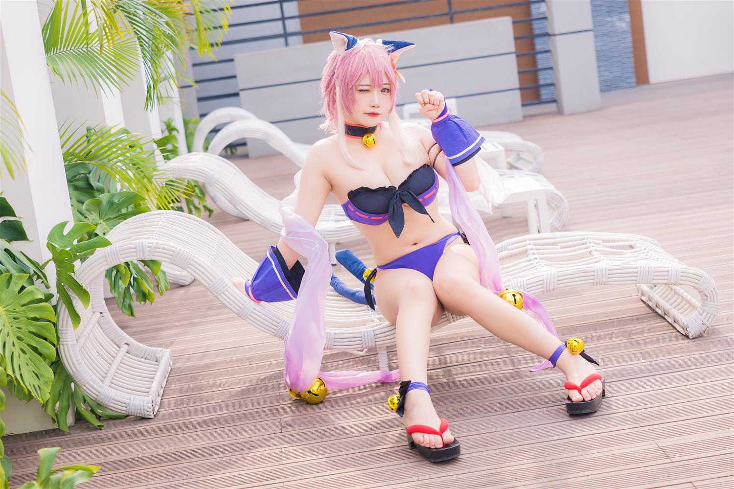 贞子蜜桃 九月舰长 宮坂珠希泳装 [30P-388MB]