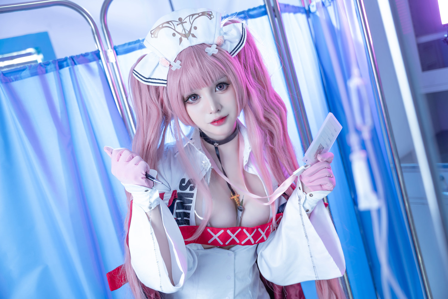 Shiroi_白井茶茶 碧蓝航线 英仙座护士 [39P-460MB]