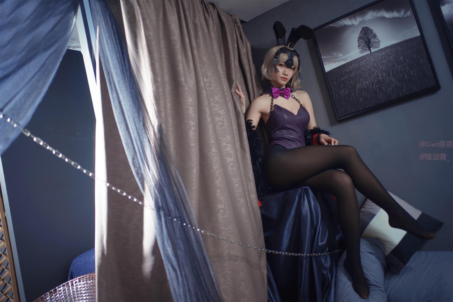 Cien恩恩 黑贞德 [14P-52MB]