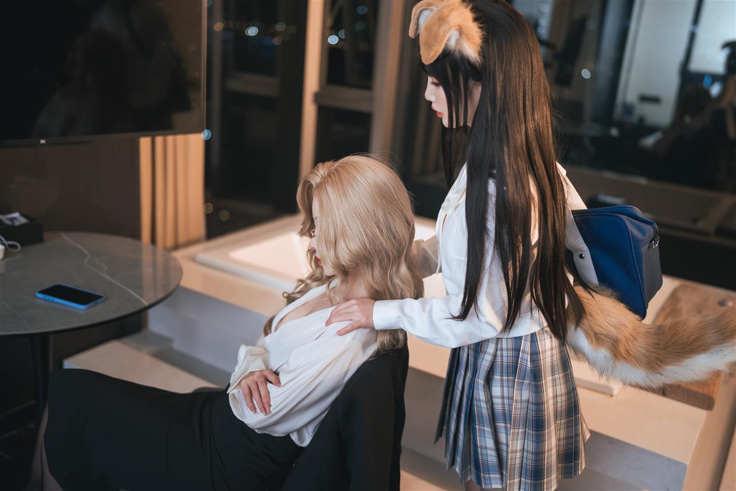 Coser面饼仙儿 &rioko凉凉子 女上司双人版 [40P1V-595MB]