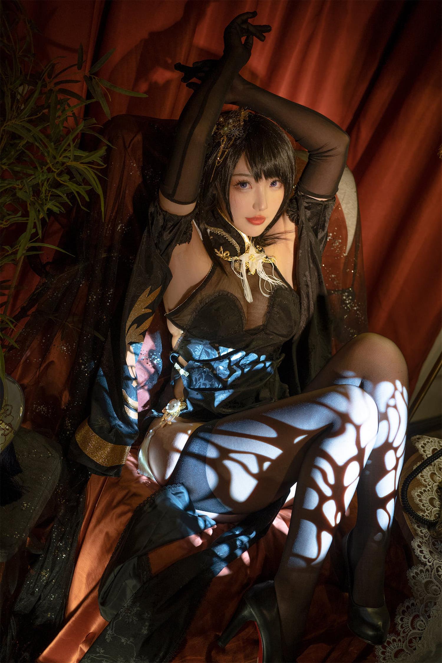 刺青Poi 碧蓝航线 镇海 [36P3V-403MB]