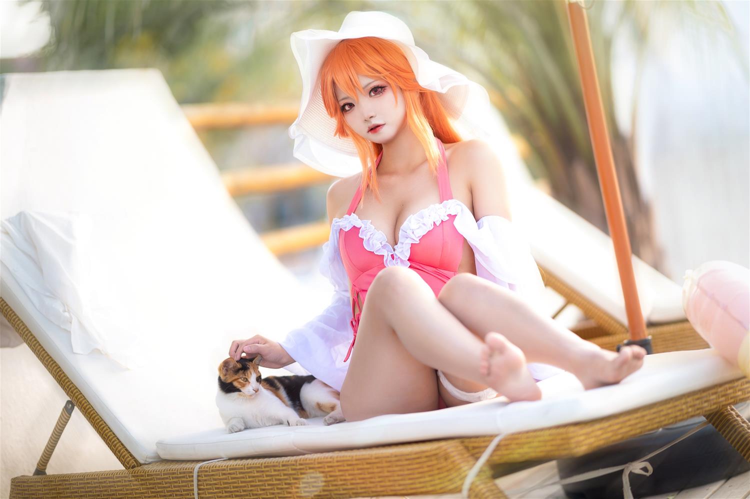 伊喵君_Nya 碧蓝航线 黎塞留泳装 [30P-263MB]