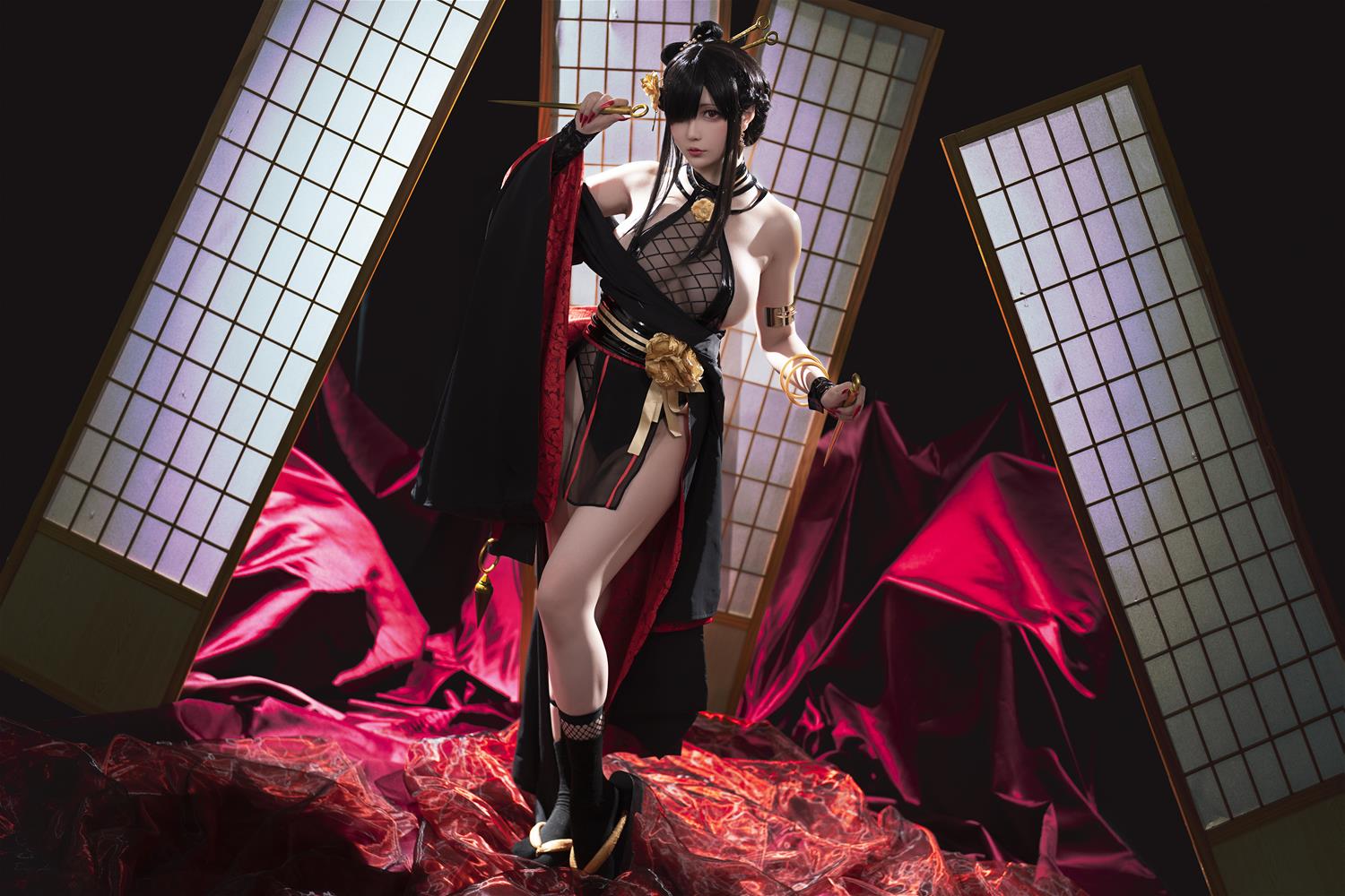 星之迟迟 圣诞节 约尔3 同人和风战斗服 [78P2V-1.67GB]