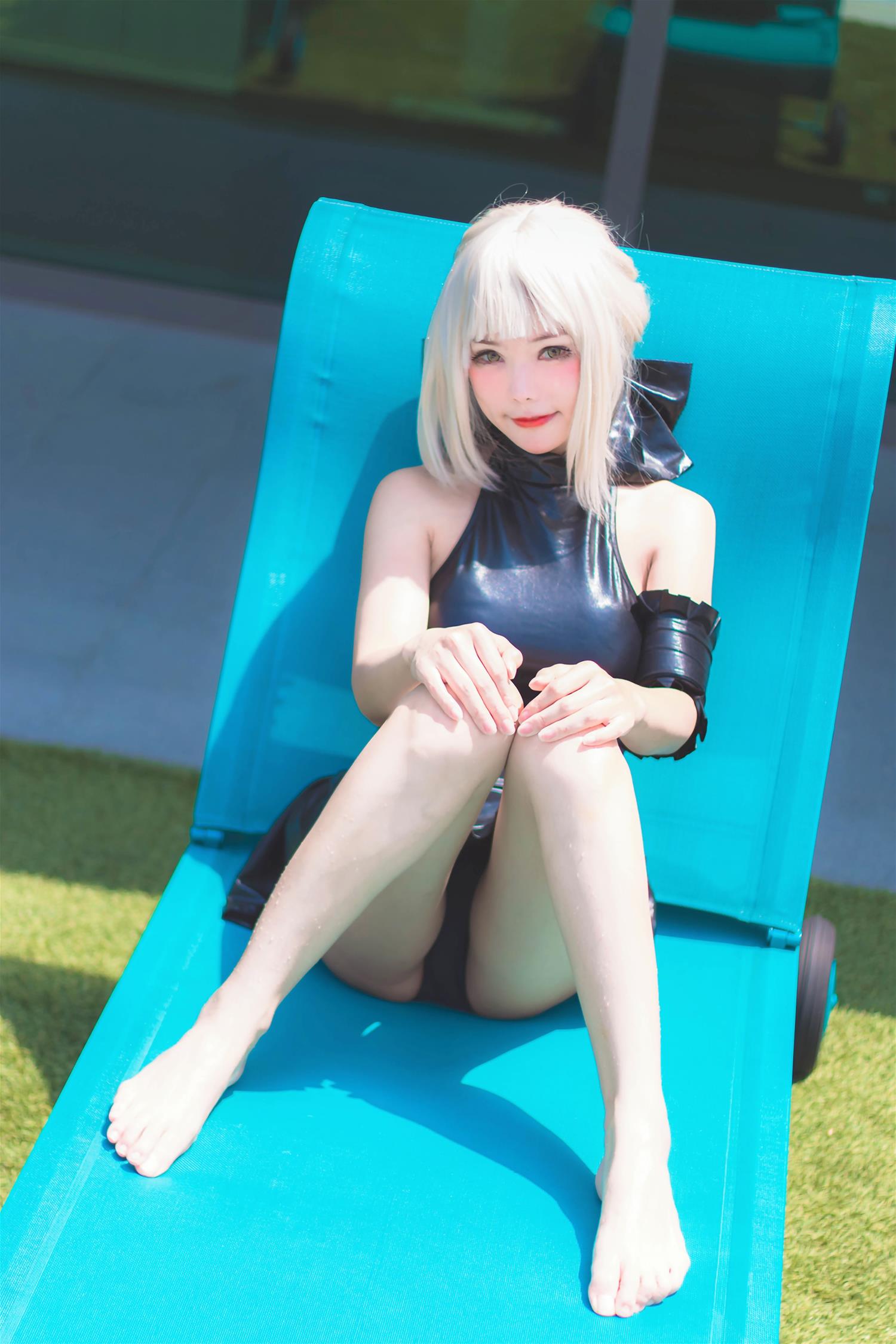 Kitkat Cosplay 9 Saber Alter Swimsuit [29P-102MB]