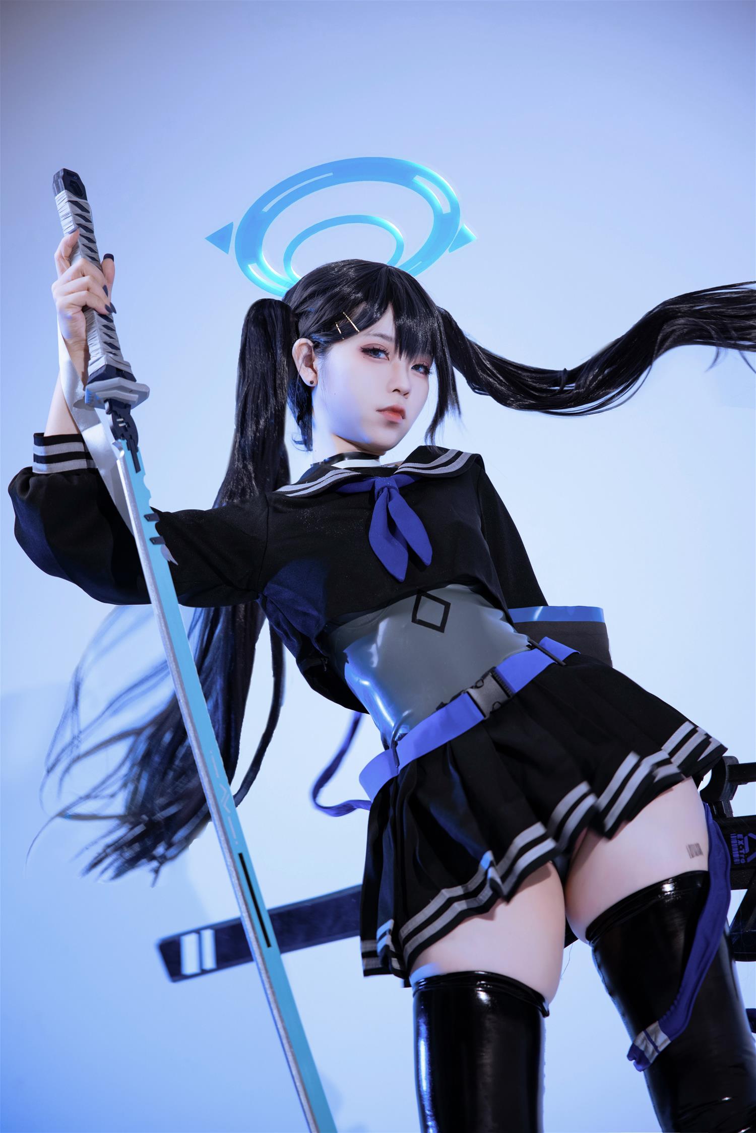 G44不会受伤 碧蓝档案 猫塚响 [30P-495MB]