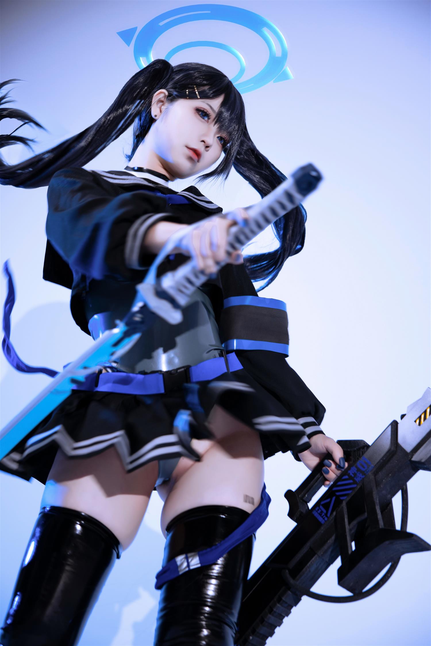 G44不会受伤 碧蓝档案 猫塚响 [30P-495MB]