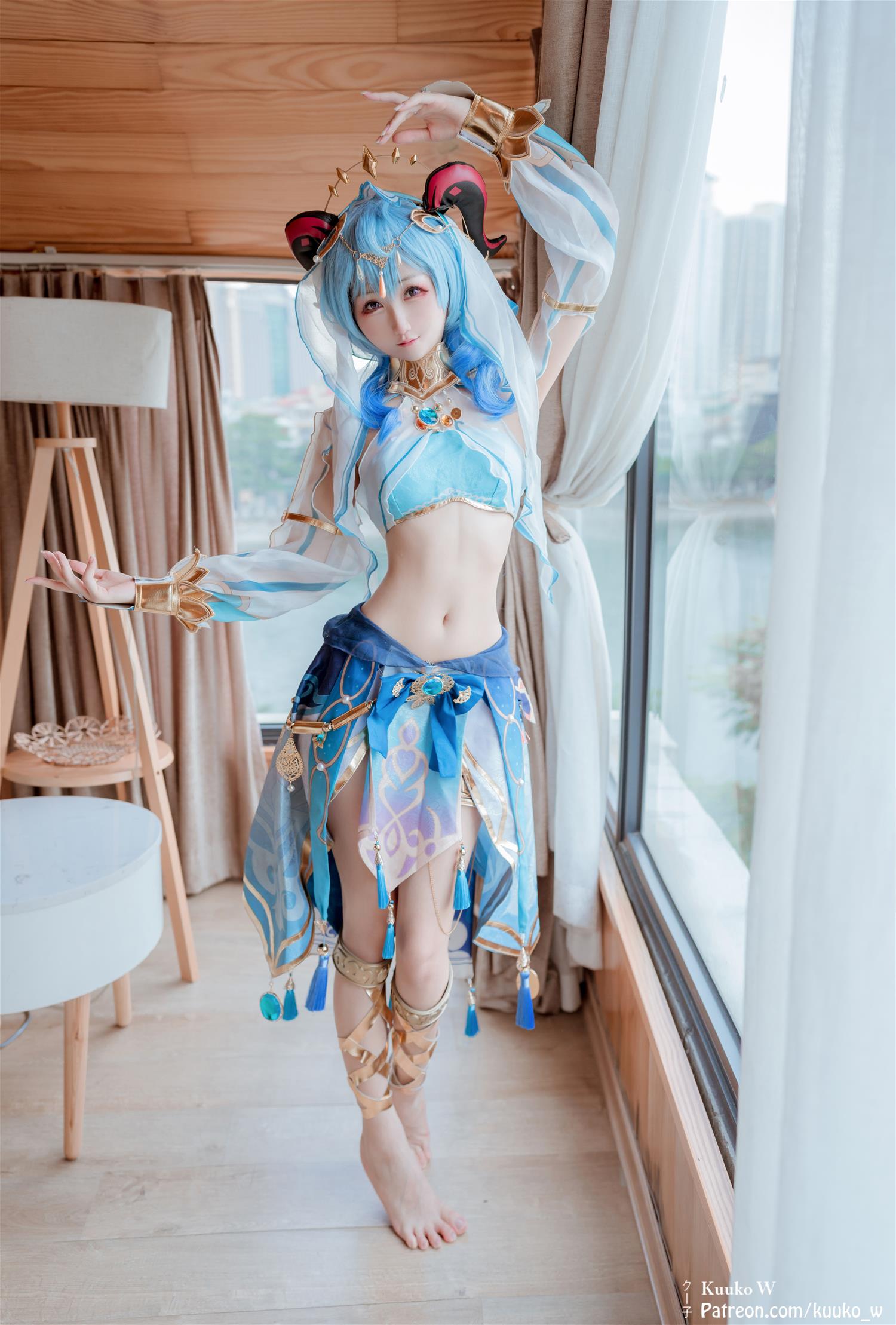 KuukoW Ganyu Nilou [15P-261MB]