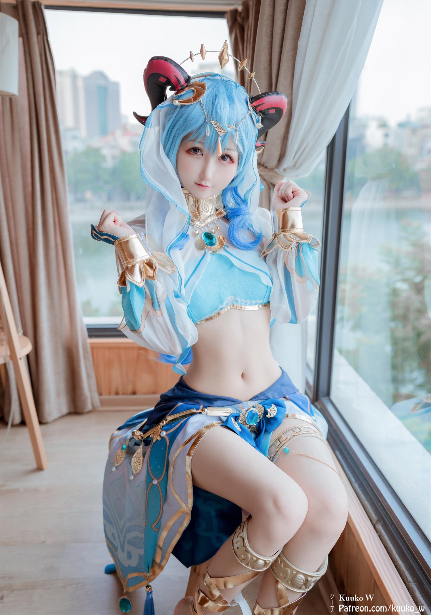 KuukoW Ganyu Nilou [15P-261MB]