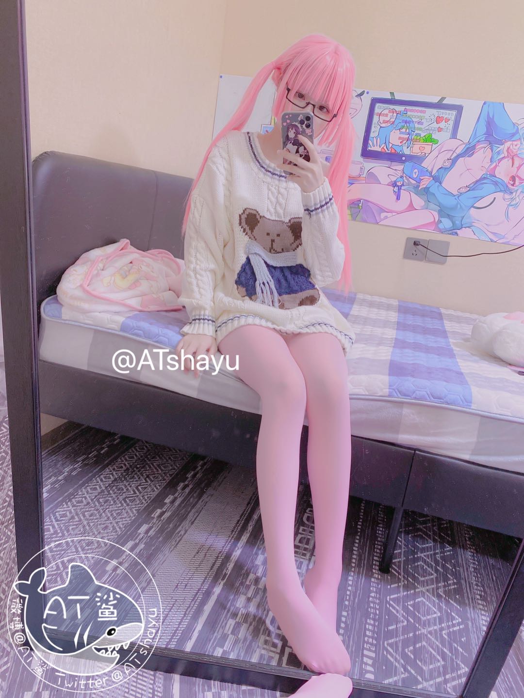 AT鲨 粉色 [48P-7MB]