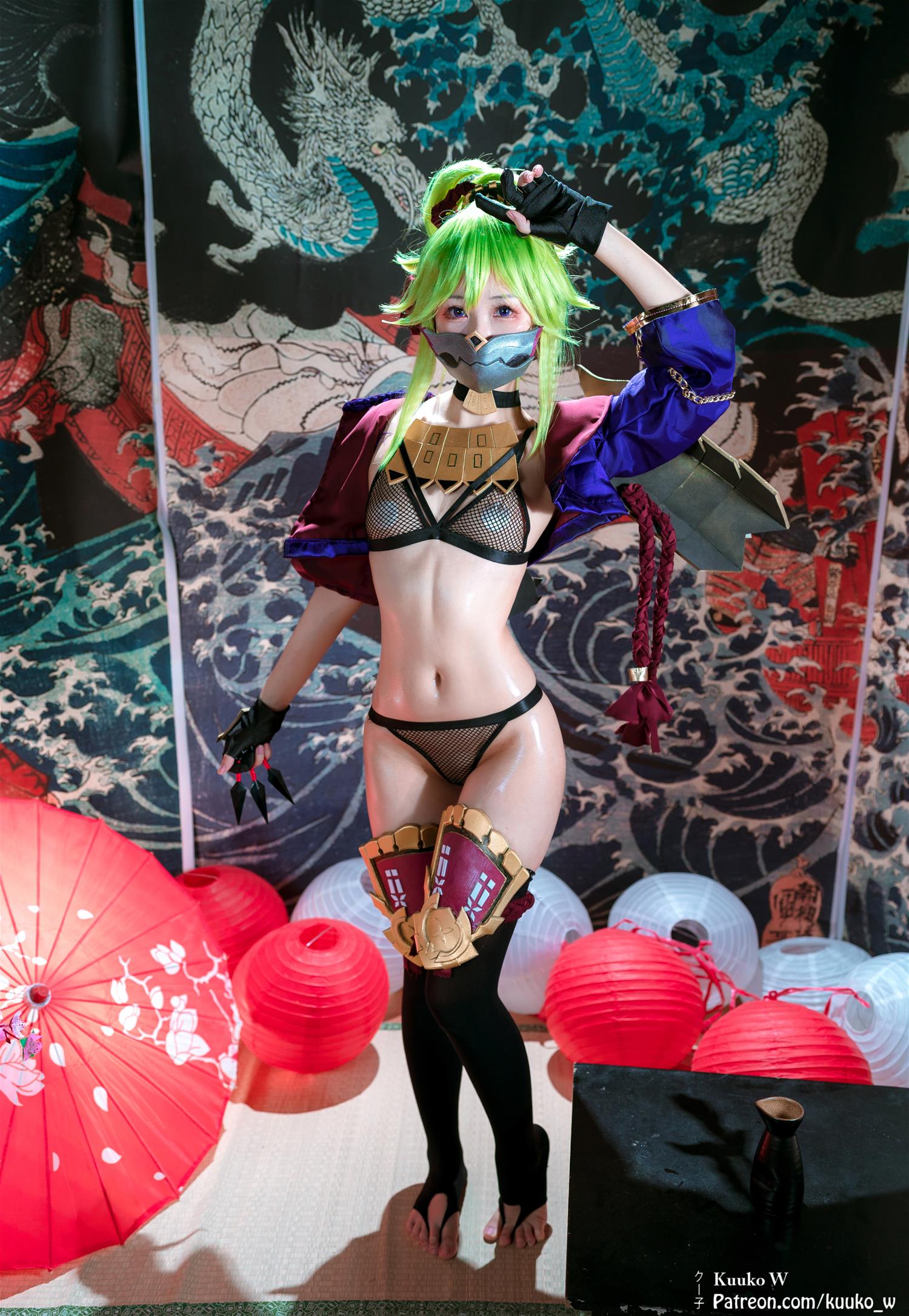 KuukoW Kuki Shinobu [44P-586MB]