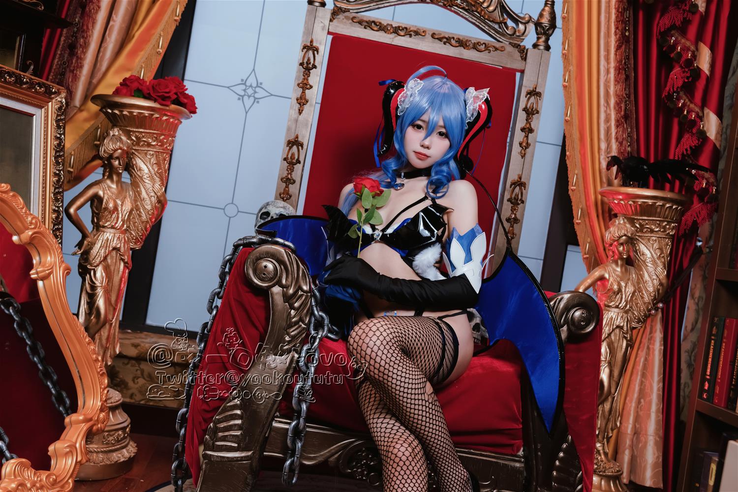 咬一口兔娘 甘雨魅魔 [40P-724MB]