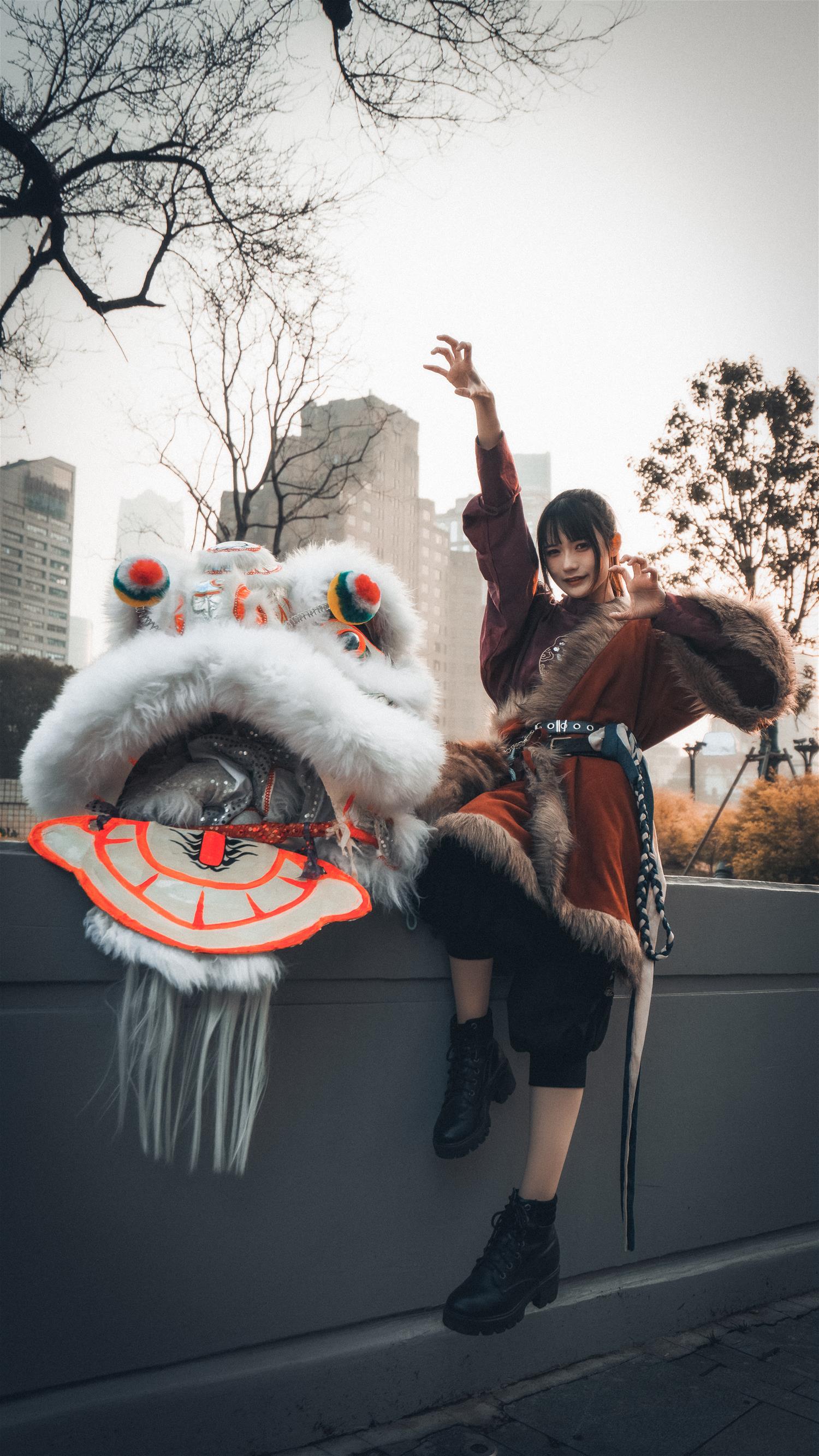 兔子zzz 舞狮少女 [45P-546MB]