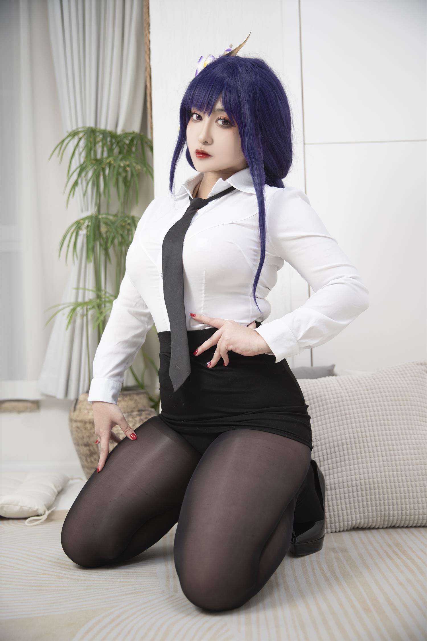 洛璃 LoLiSAMA 雷电将军 OL [74P-622MB]