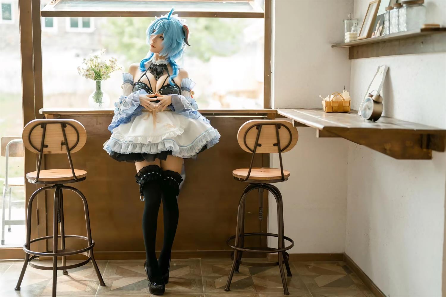 蠢沫沫 甘雨女仆 [14P-158MB]